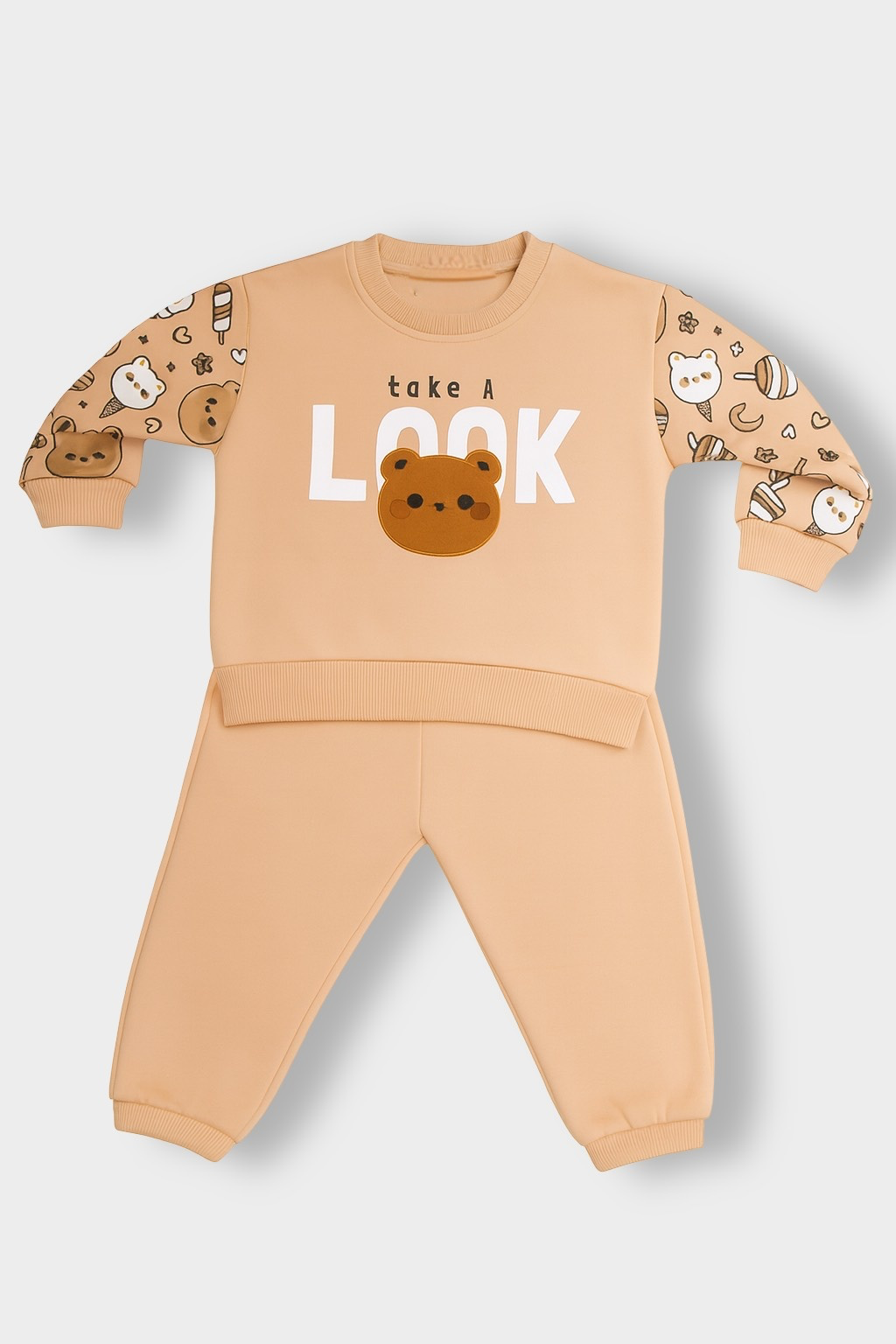 Baby Zweiteiler mit Bärenmotiv