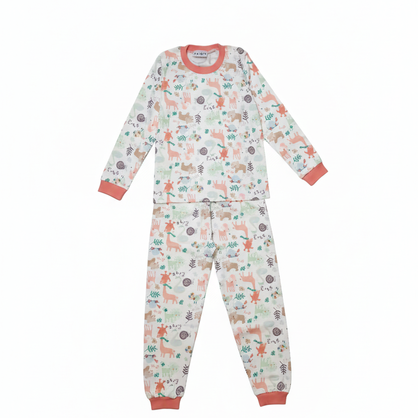 Kids Pyjama Set – Waldtiere Print