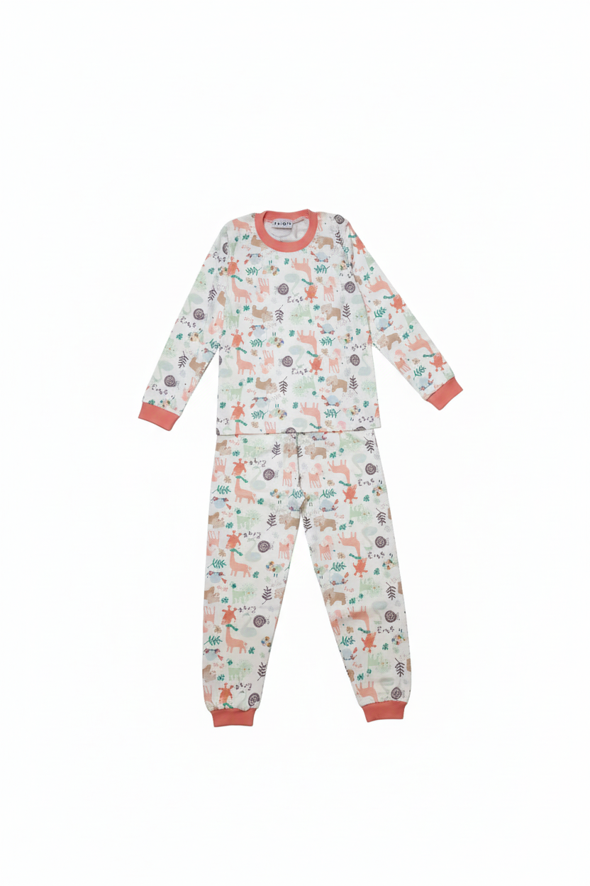 Kids Pyjama Set – Waldtiere Print