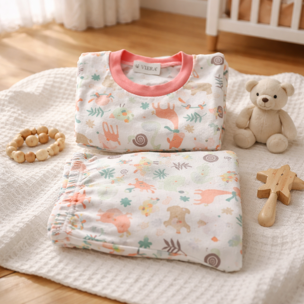 Kids Pyjama Set – Waldtiere Print