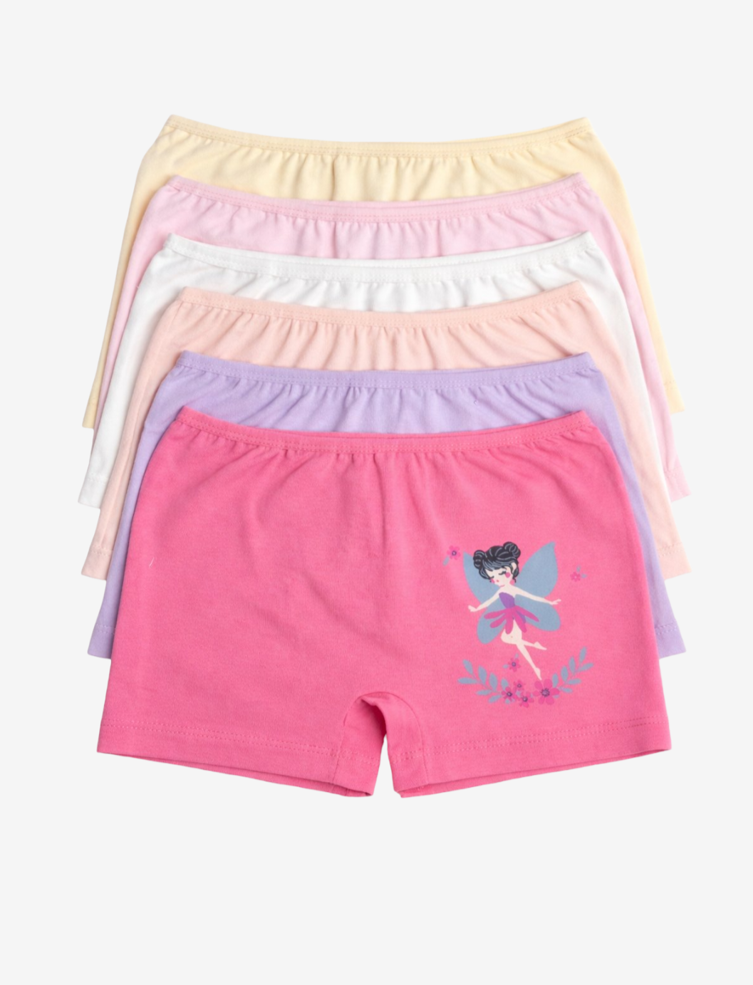 Mädchen Shorts Unterhosen 6er-Pack