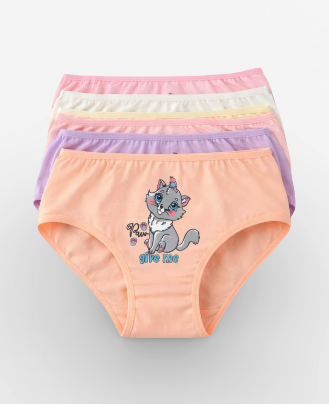 Mädchen Unterhosen 6er-Pack – Kätzchen
