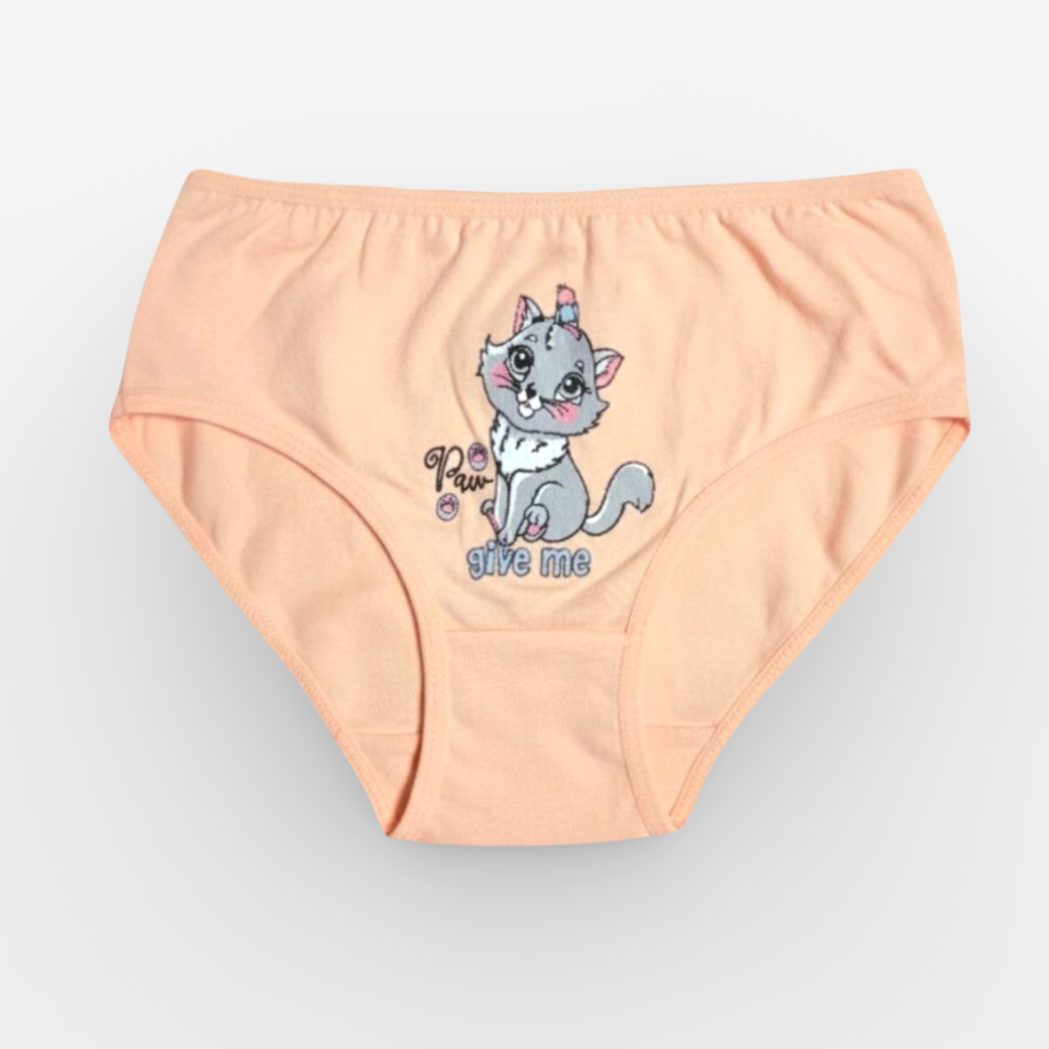 Mädchen Unterhosen 6er-Pack – Kätzchen