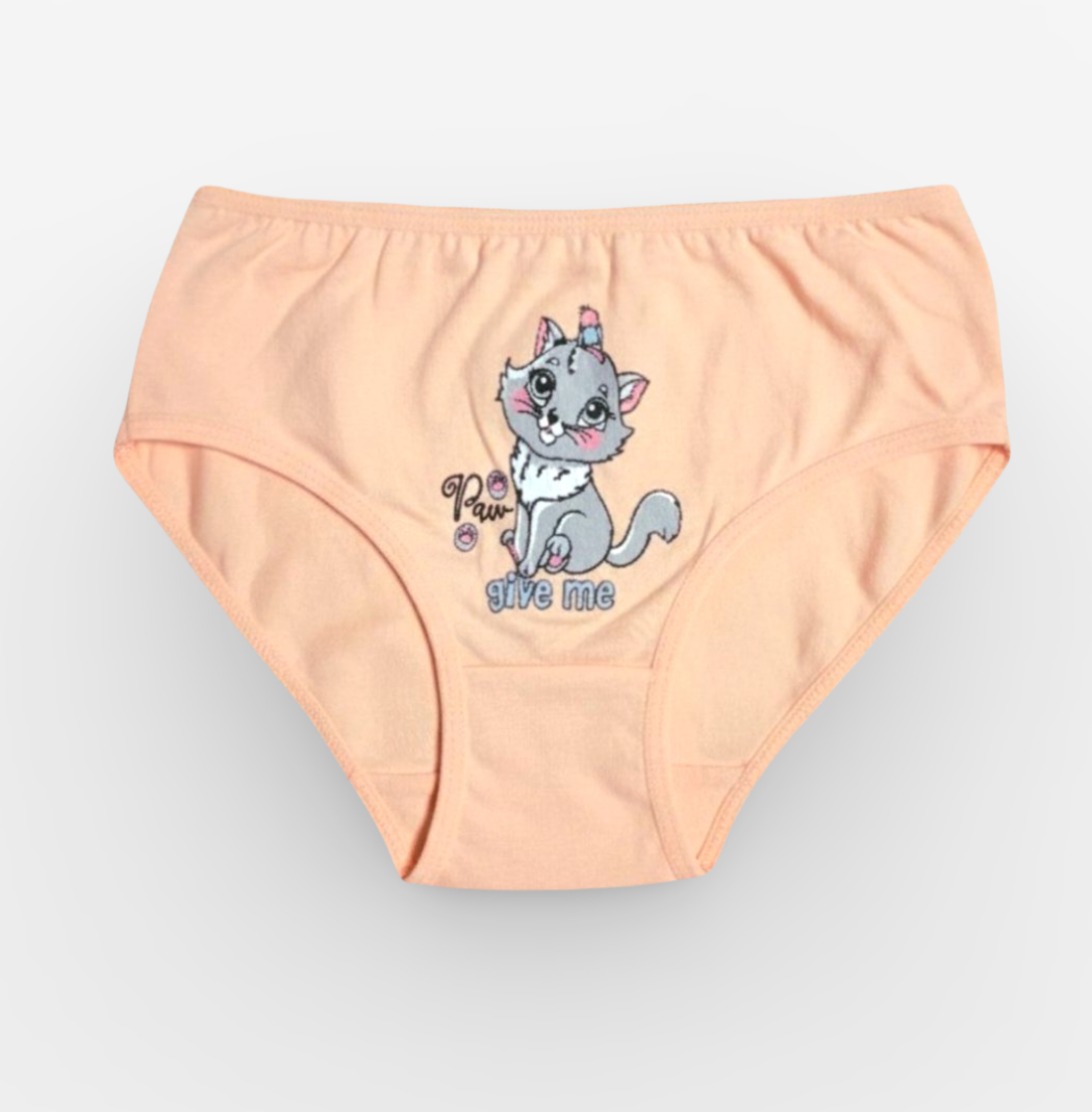 Mädchen Unterhosen 6er-Pack – Kätzchen