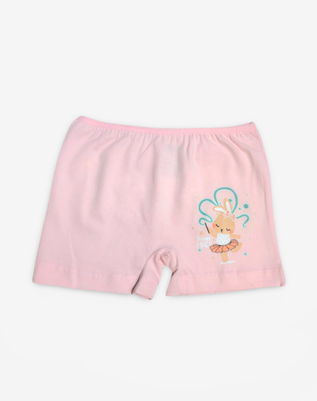 Mädchen Shorts Unterwäsche 6er-Pack – Ballerina Häschen
