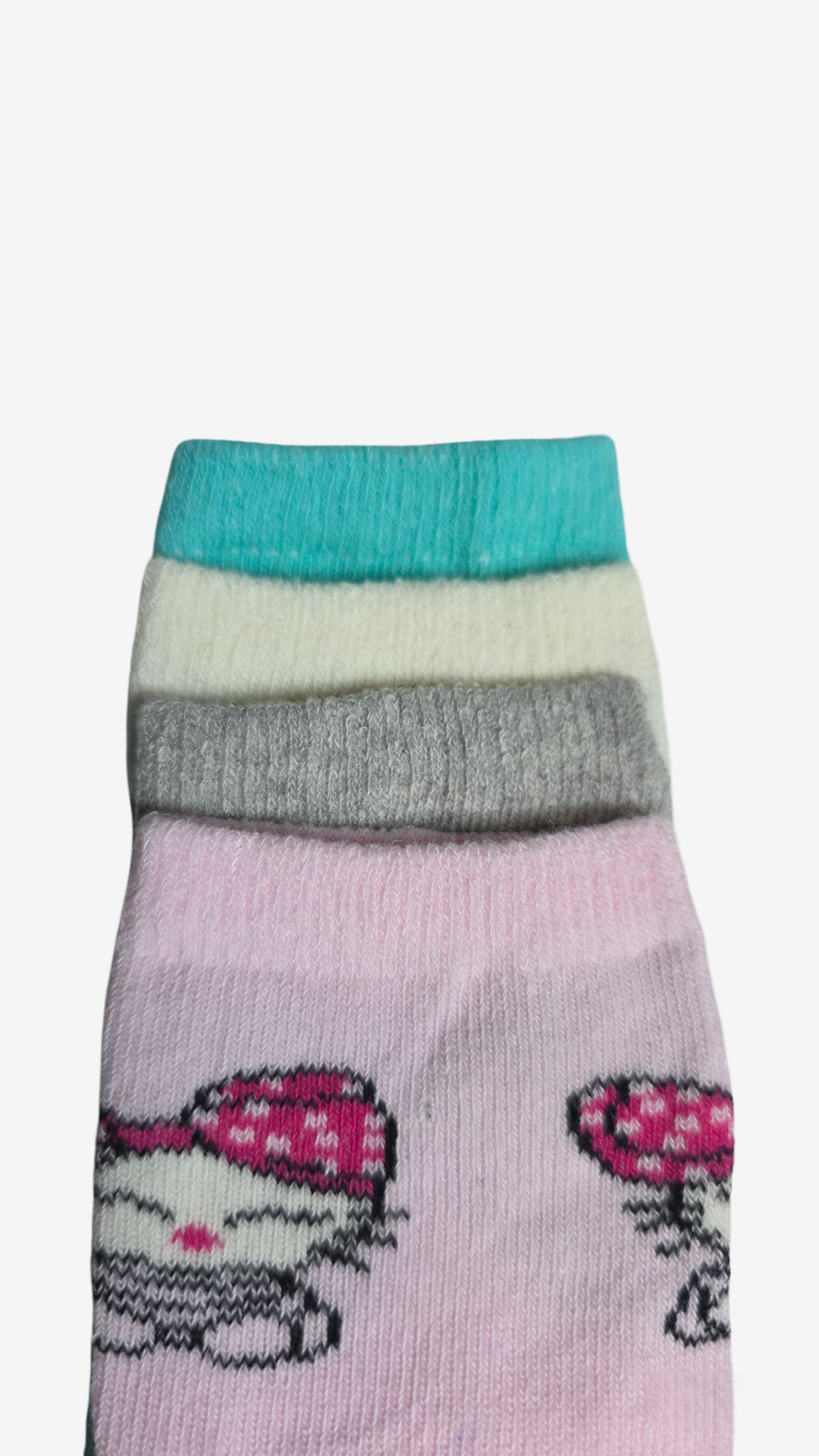 Puppy Anti-Rutsch Socken Mädchen 4er-Pack