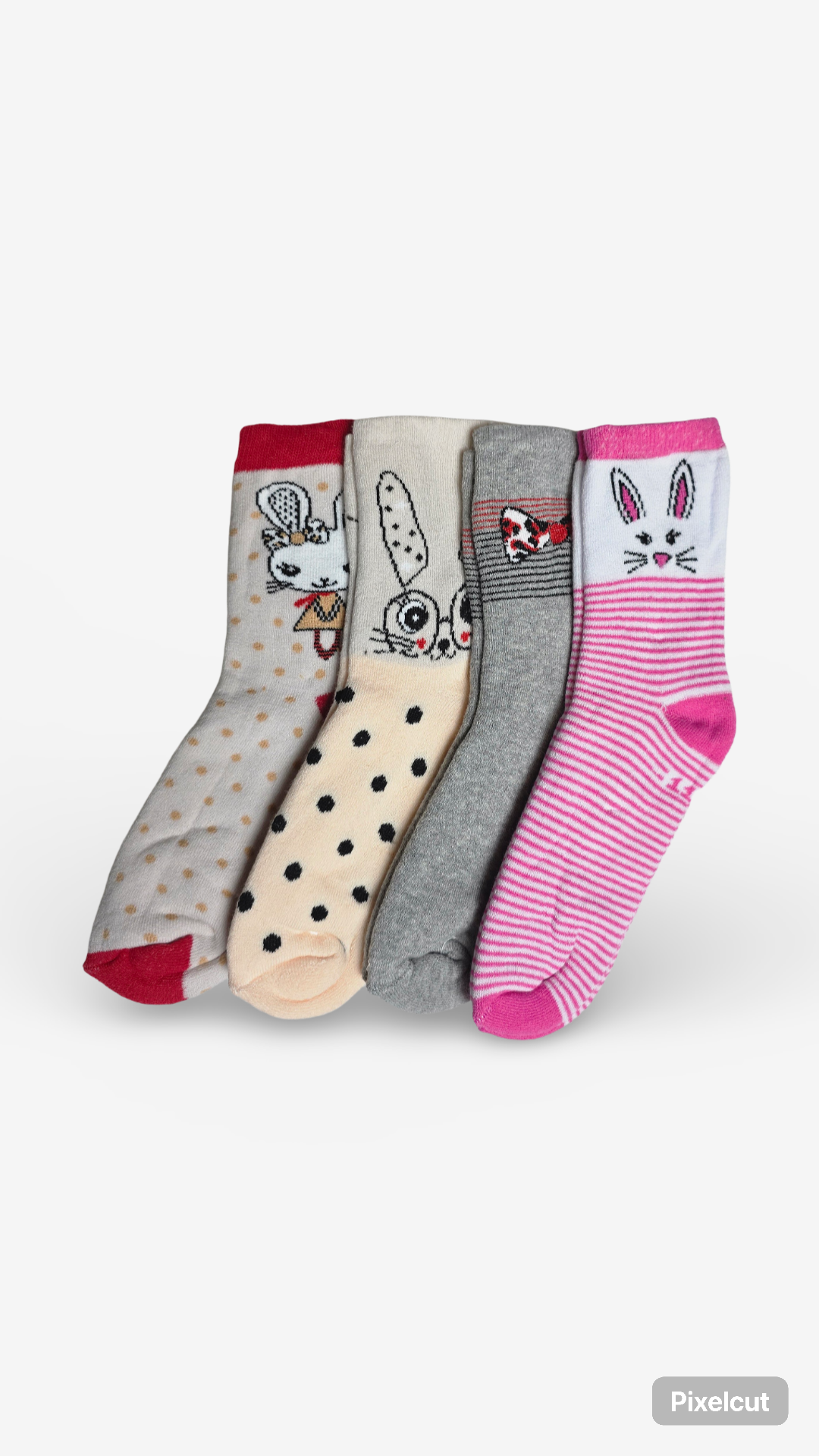 Bunny Socken Mädchen 4er-Pack