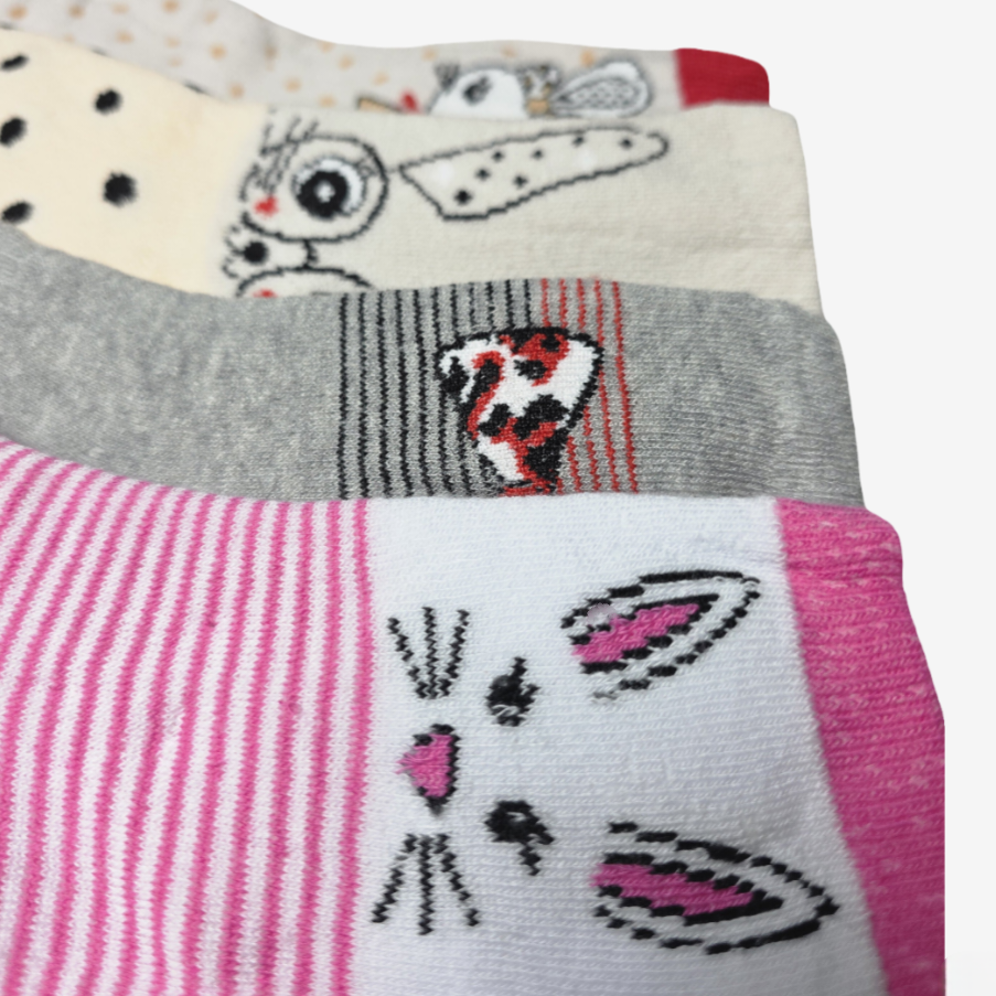 Bunny Socken Mädchen 4er-Pack