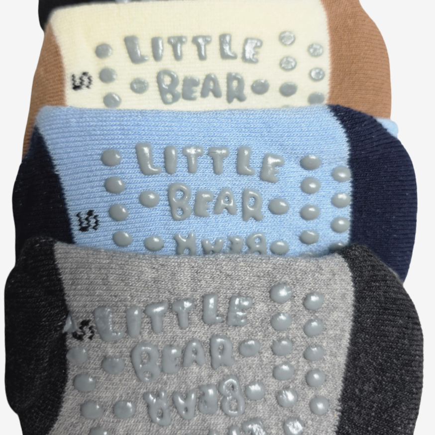 Little Bear Anti-Rutsch Socken 4er-Pack