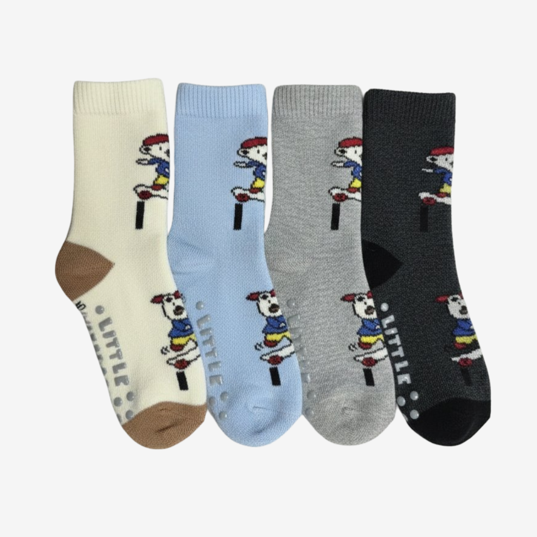 Little Bear Anti-Rutsch Socken 4er-Pack