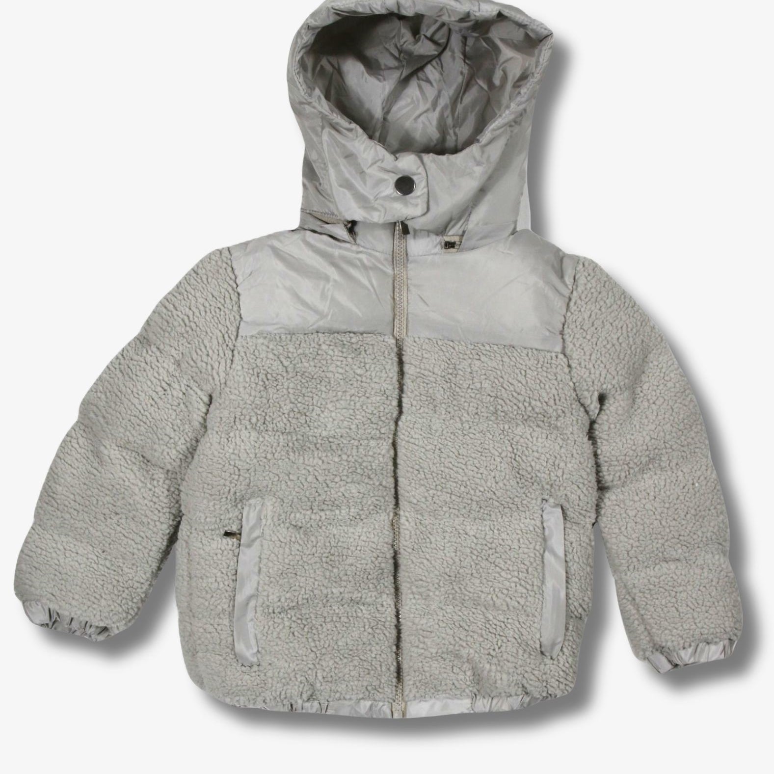 Kuschelige Teddy-Jacke für Kinder
