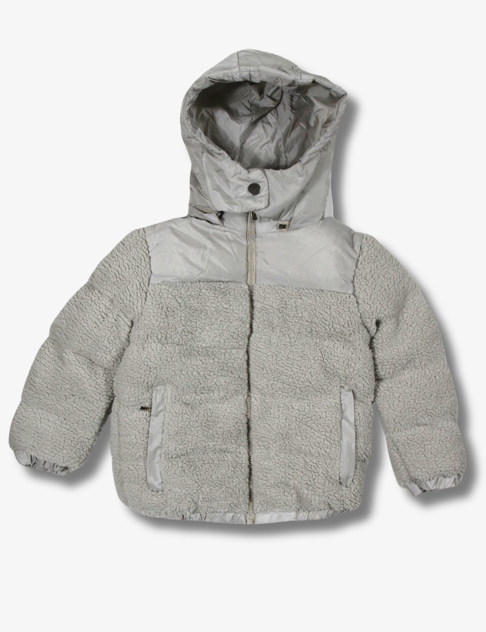 Kuschelige Teddy-Jacke für Kinder