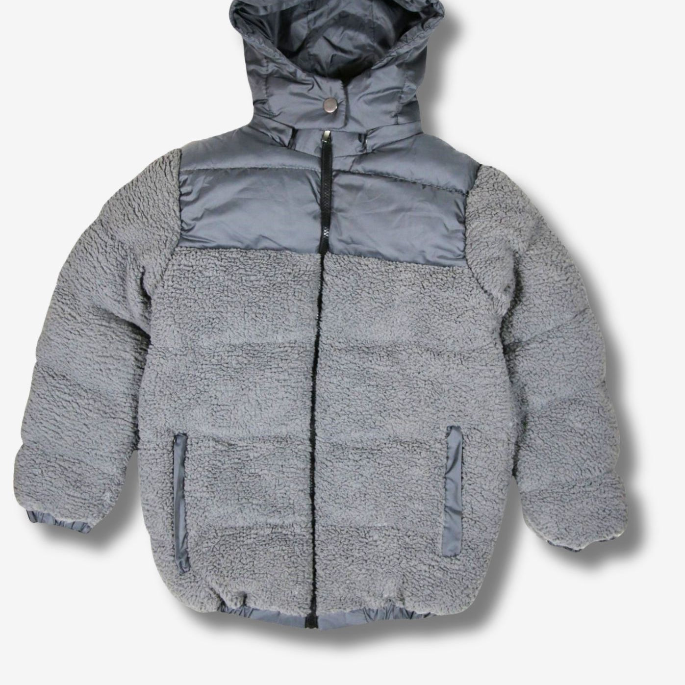 Kuschelige Teddy-Jacke für Kinder