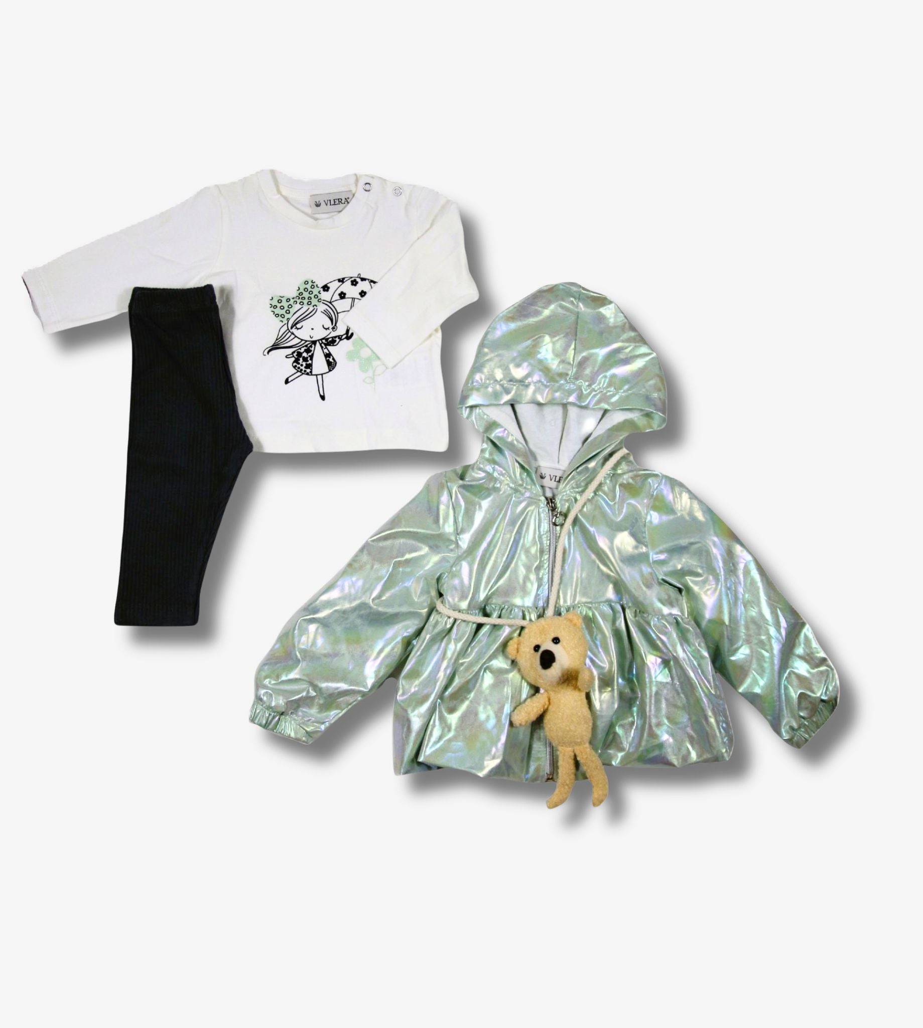 Mädchen Outfit-Set 3-teilig