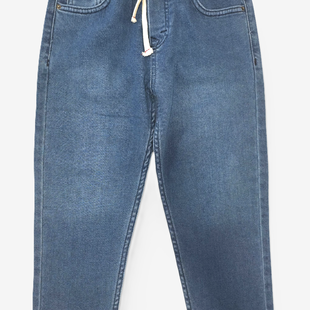 Jungen Jeans mit Tunnelzug – Blau