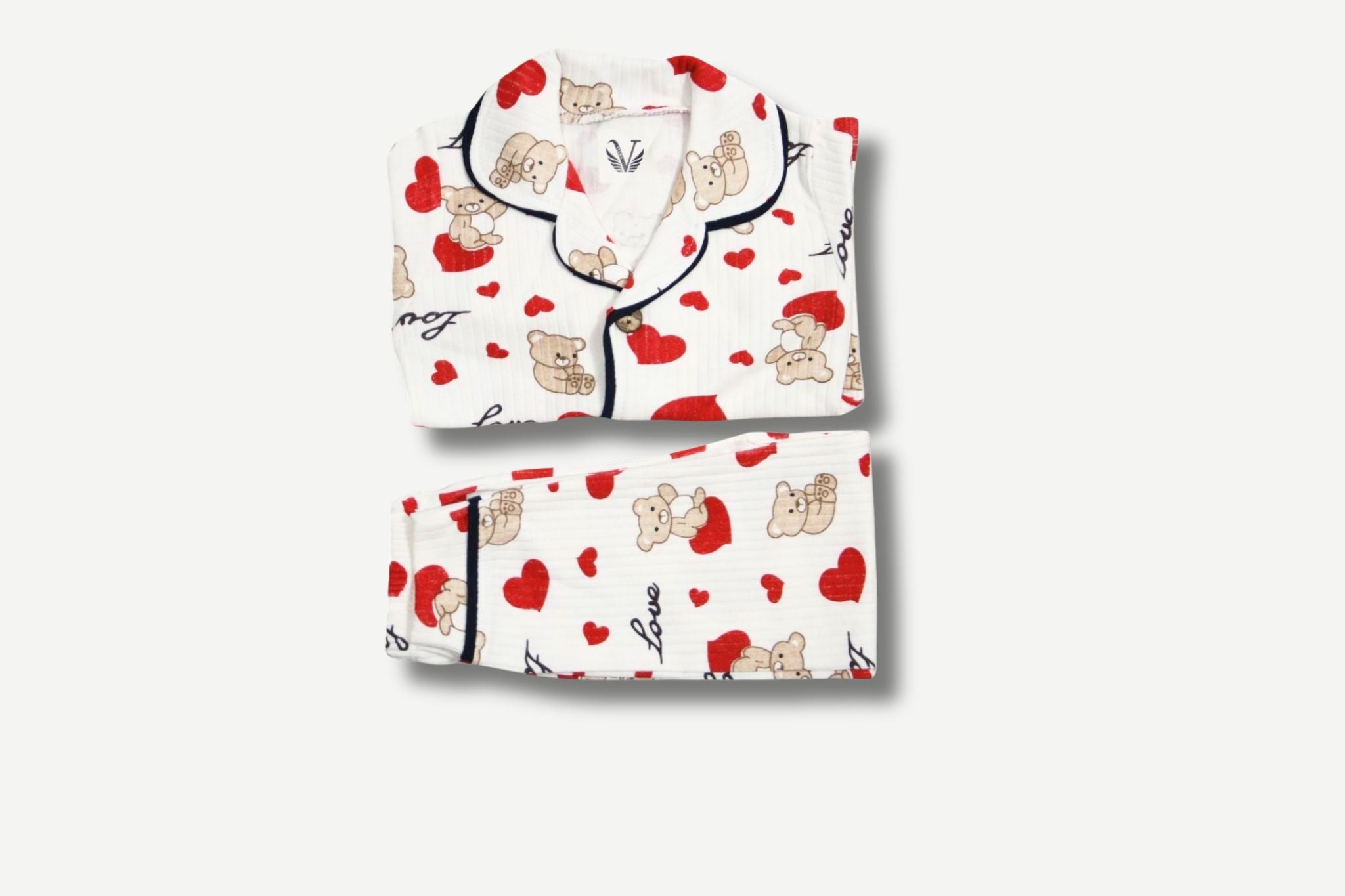 Love Bear Pyjama Set Kinder