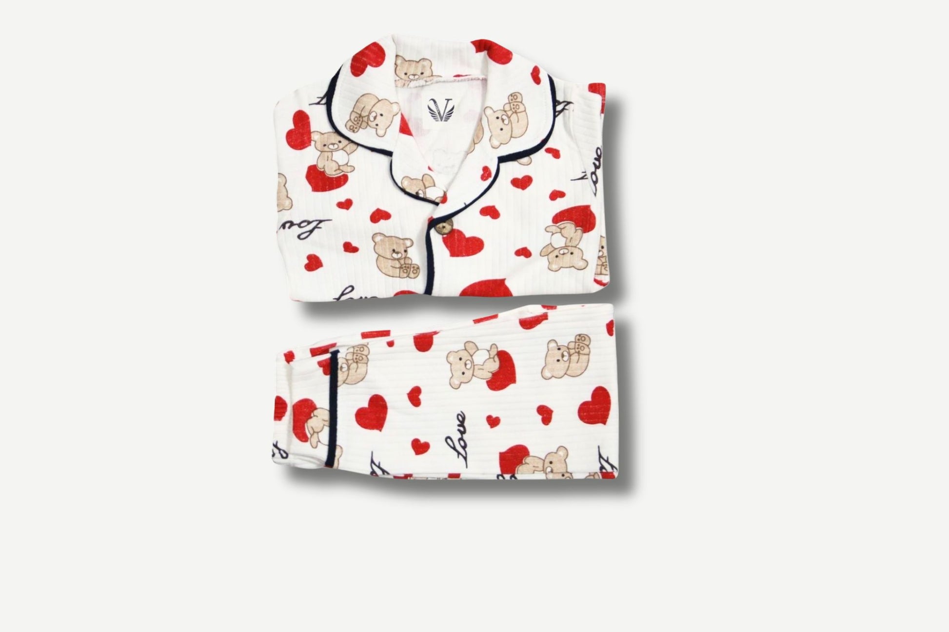 Love Bear Pyjama Set Kinder