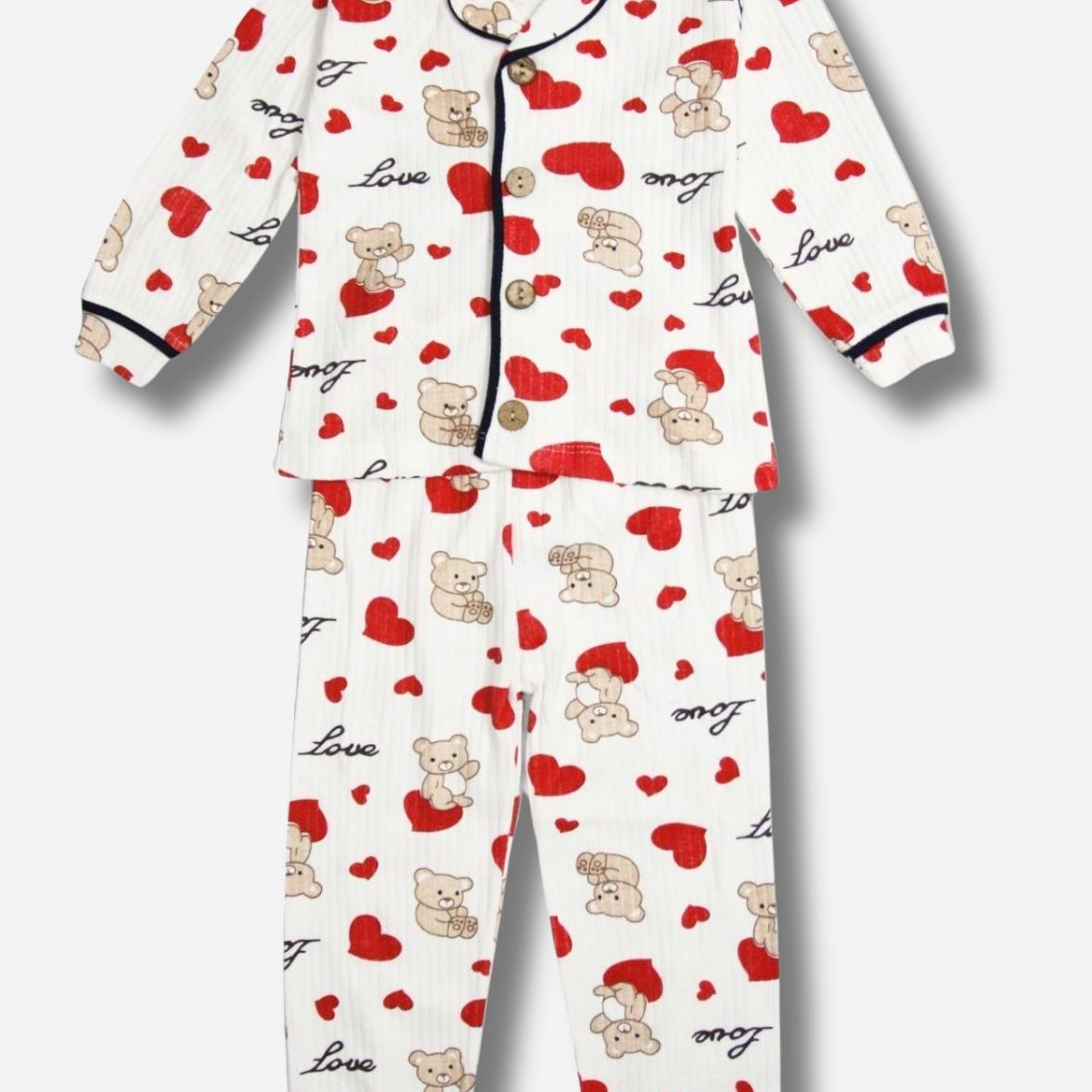 Love Bear Pyjama Set Kinder