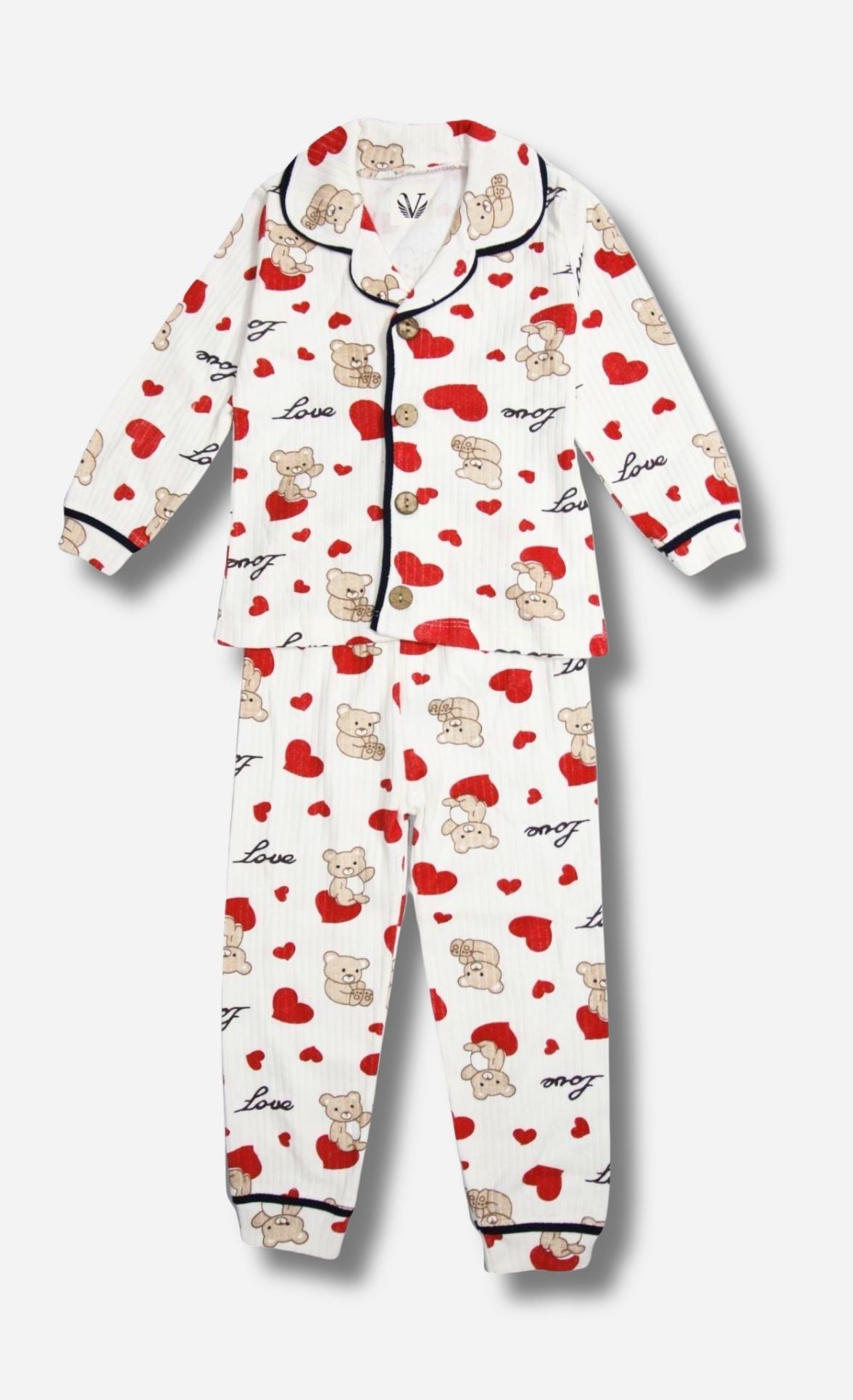Love Bear Pyjama Set Kinder