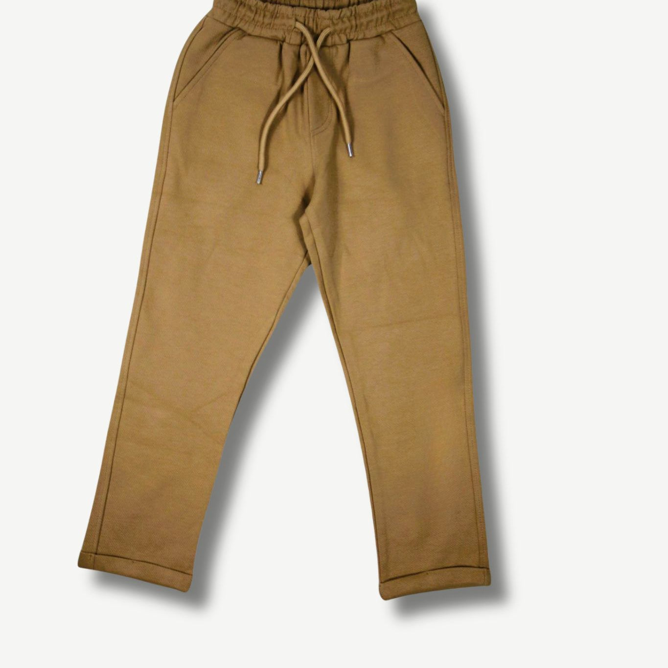 Kinder Chino Hose mit Tunnelzug Camel