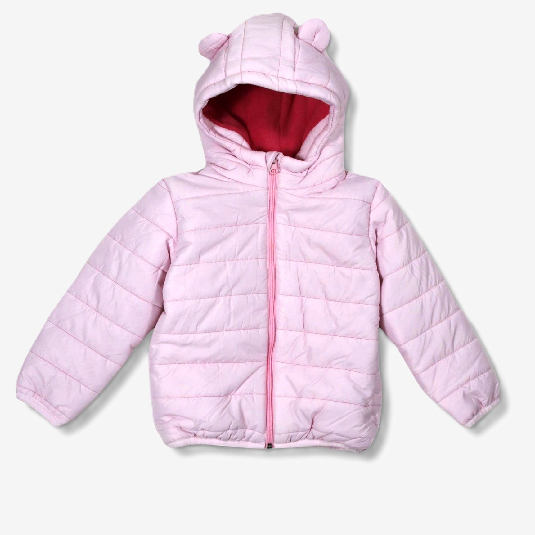 Rosa  Bärenohren Jacke