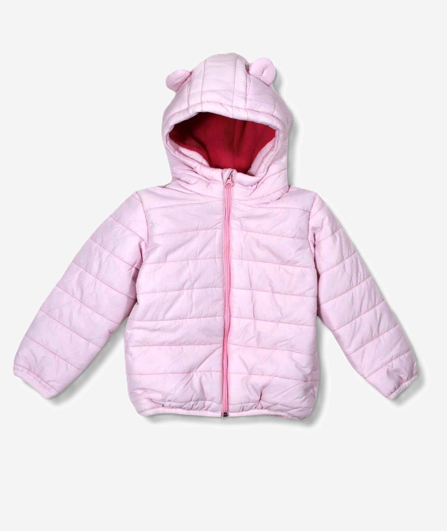 Rosa  Bärenohren Jacke
