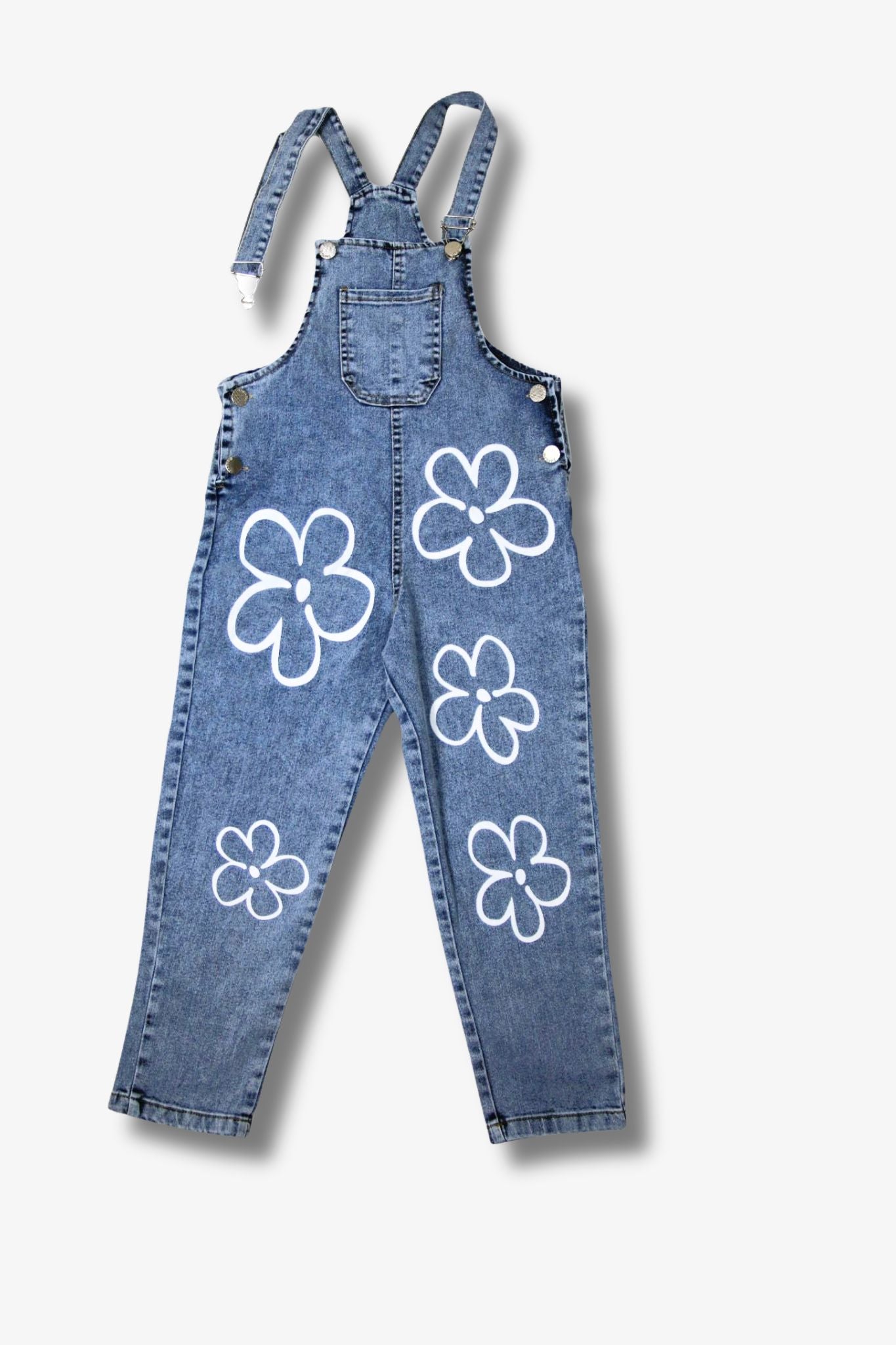Blumen-Latzhose