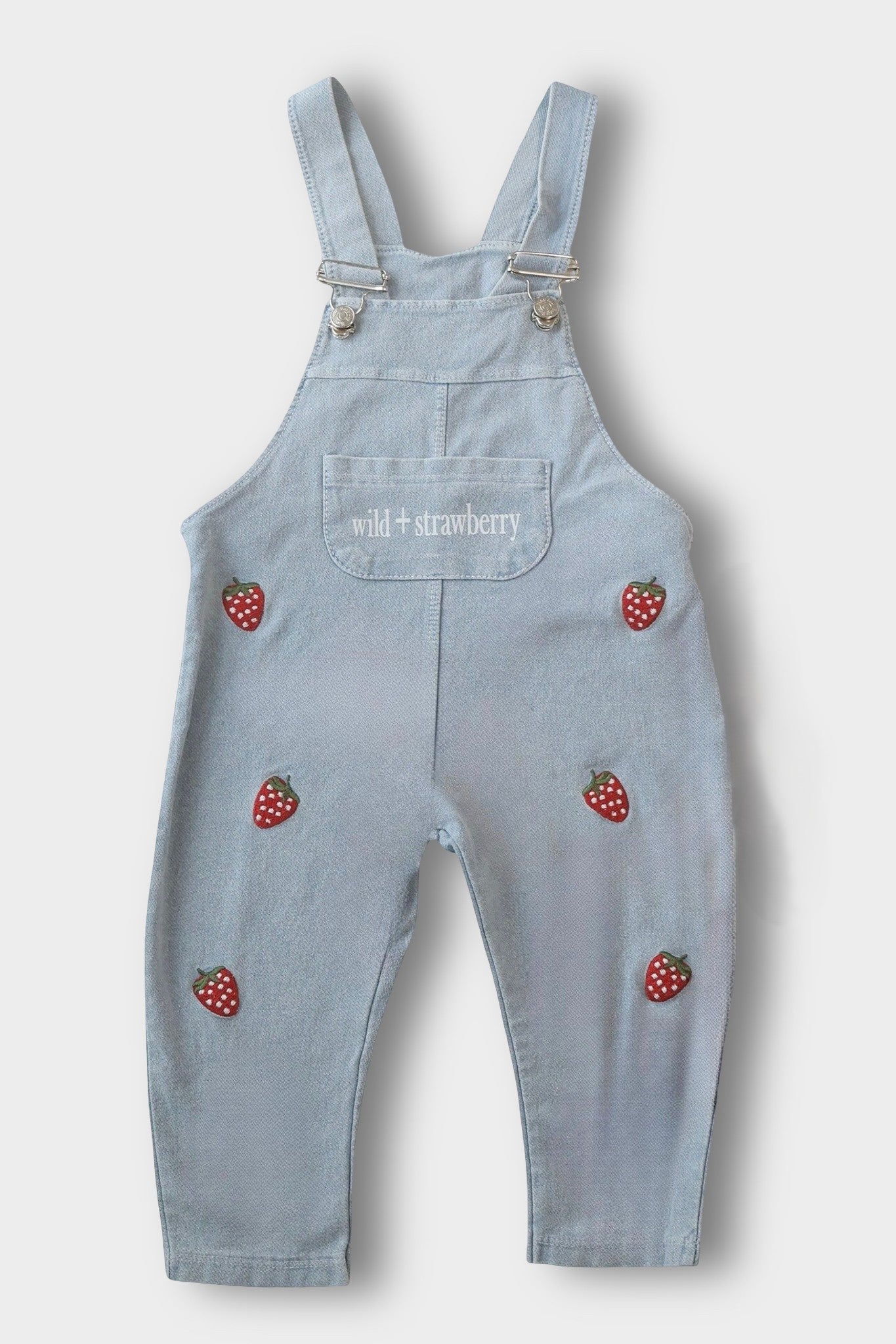 Erdbeere Latzhose