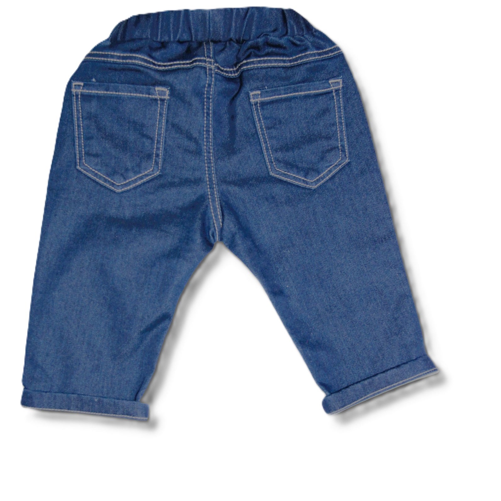 Kinder Jeanshose Blau mit Logo