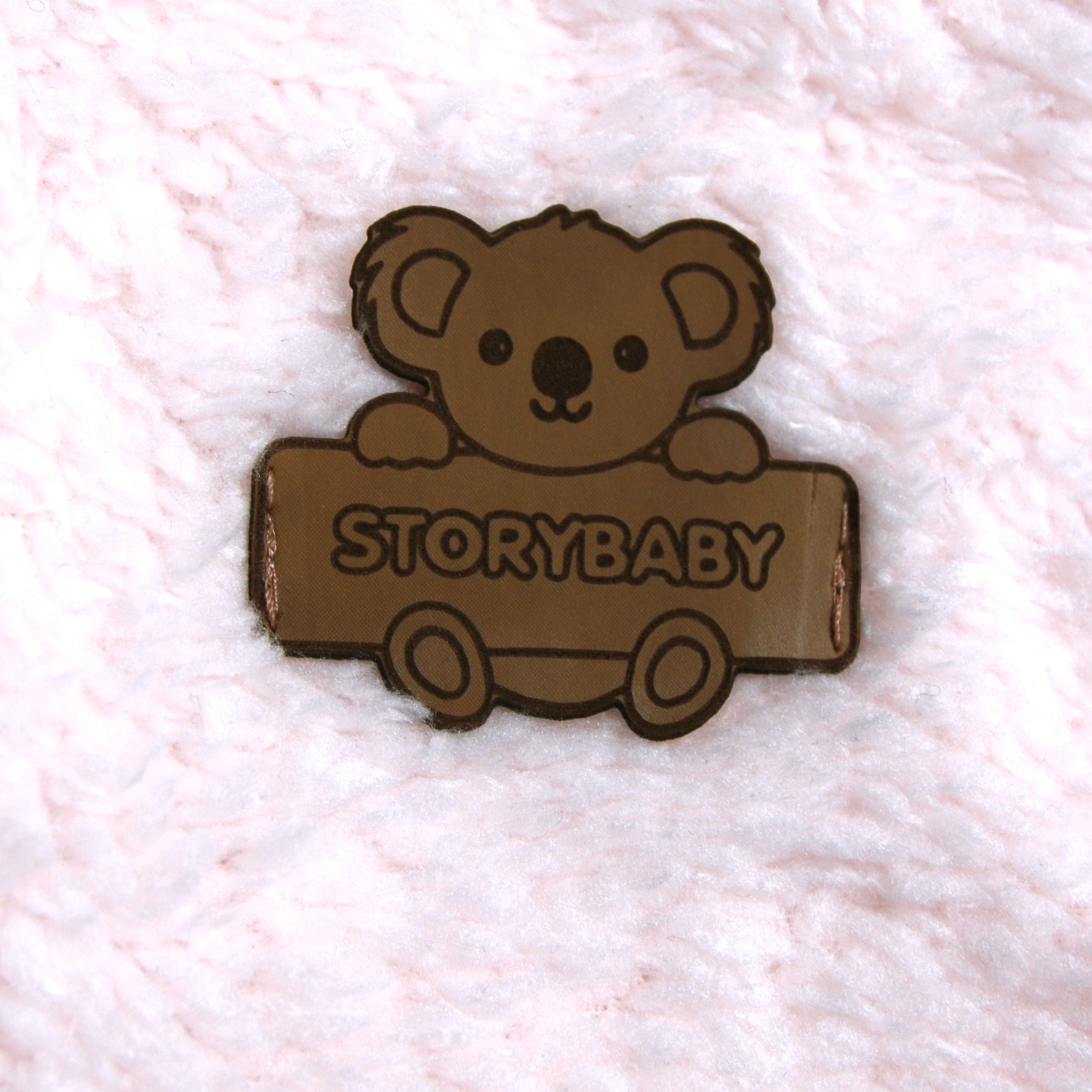 Baby Teddy-Overall mit Kapuze – Rosa | Story Baby