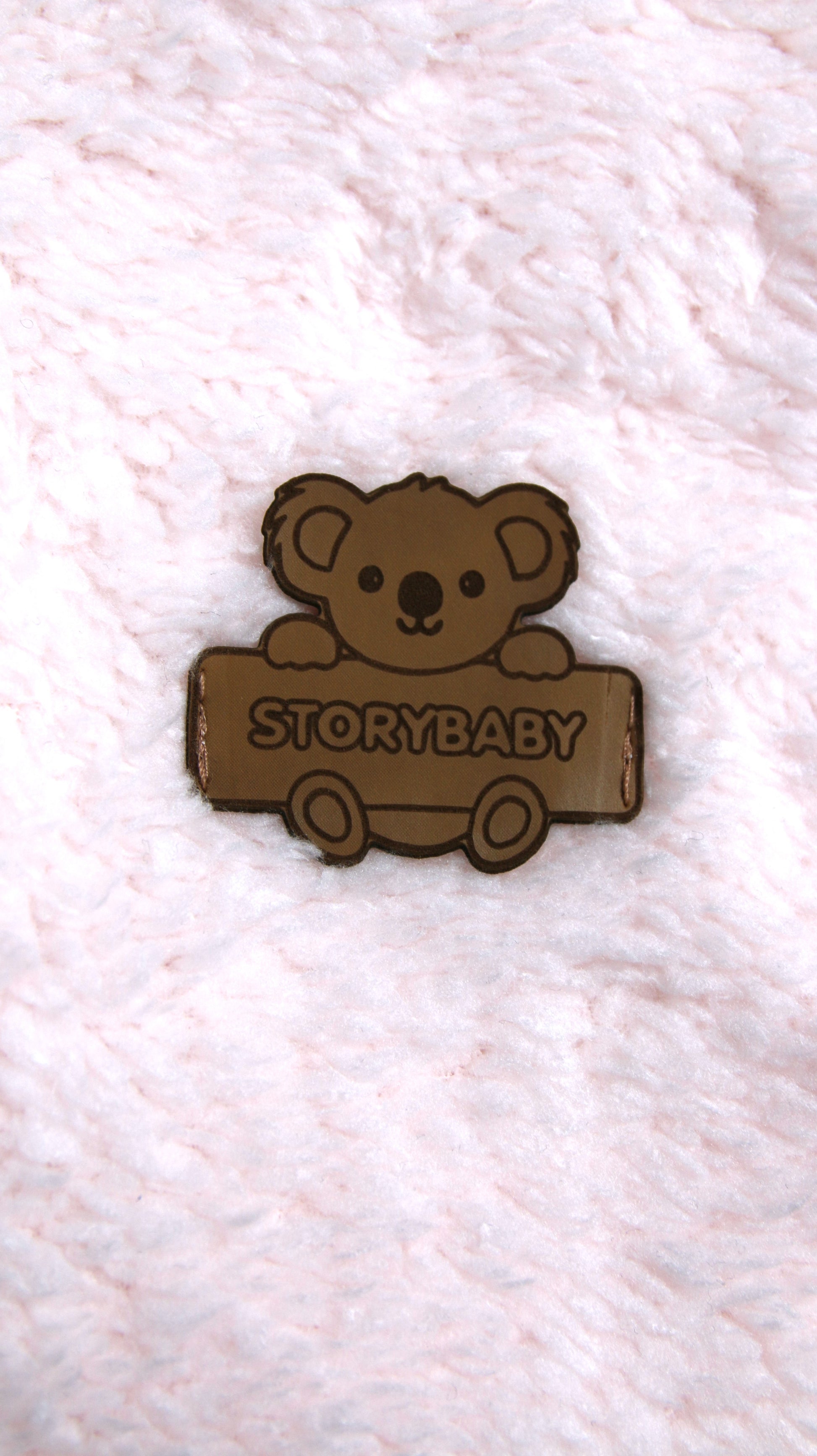 Baby Teddy-Overall mit Kapuze – Rosa | Story Baby