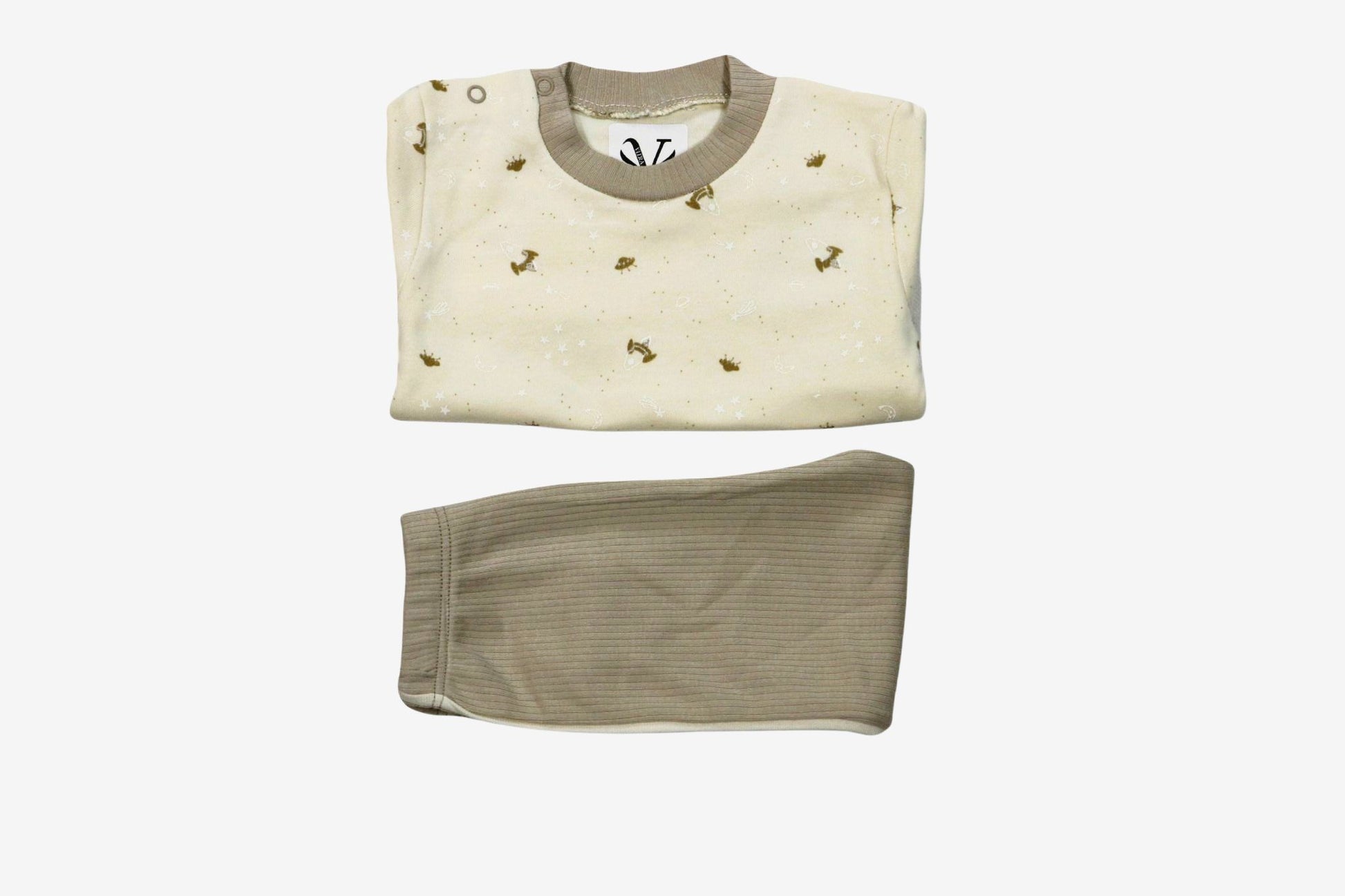 Baby Set Beige mit Bienchen 🐝