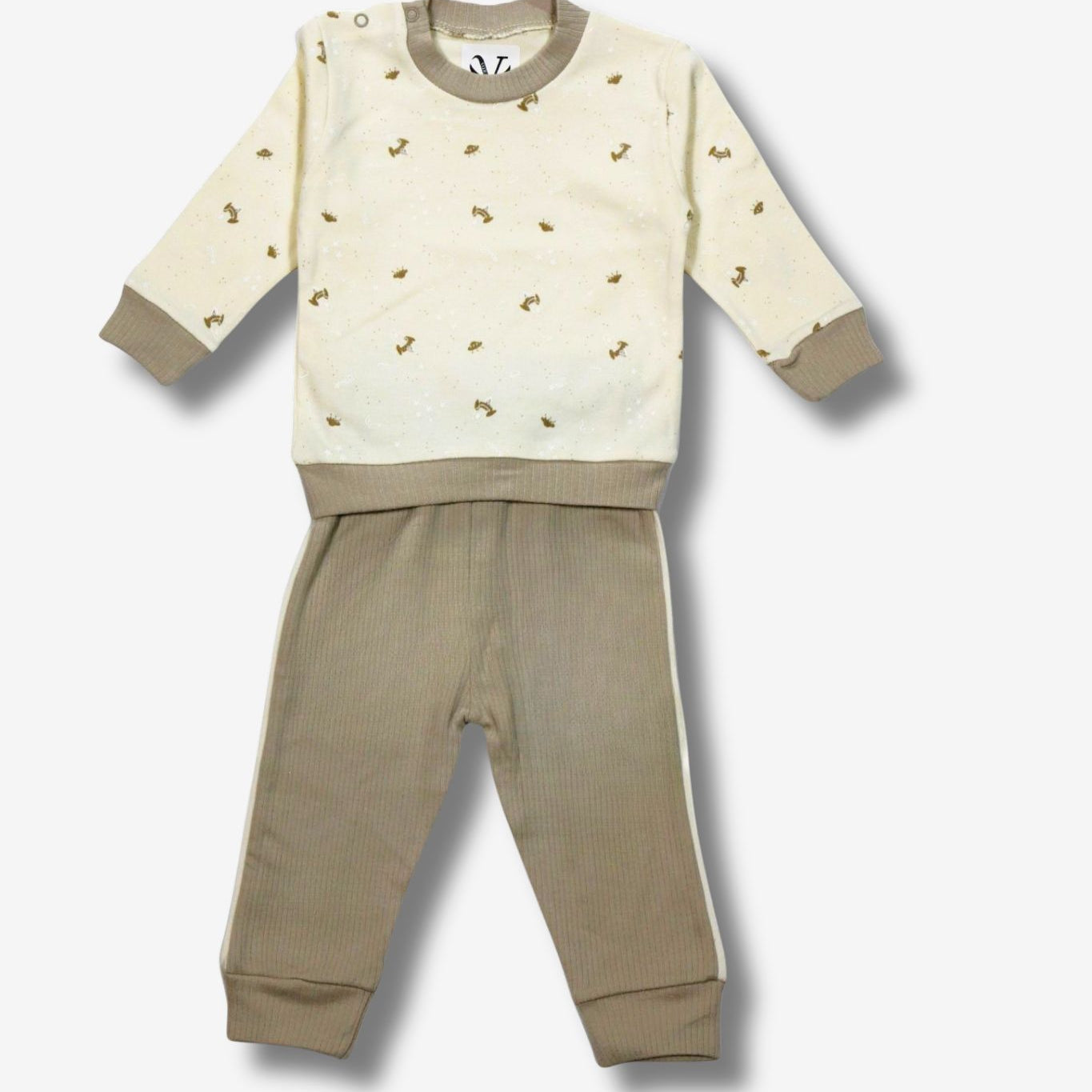 Baby Set Beige mit Bienchen 🐝