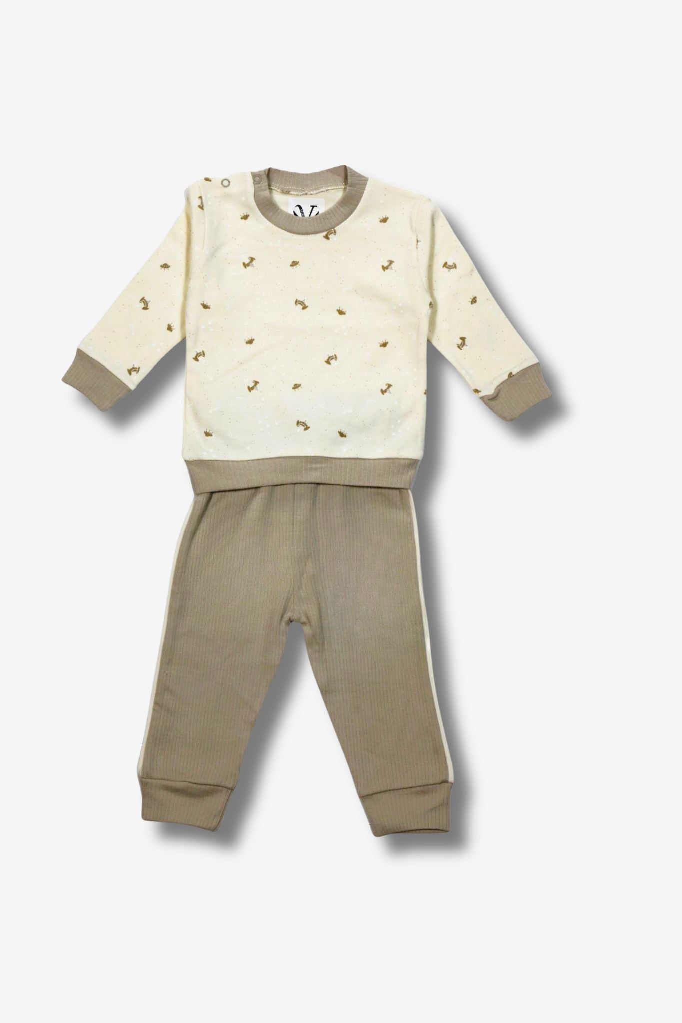 Baby Set Beige mit Bienchen 🐝