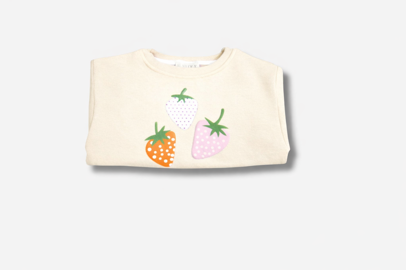 Kinder Sweatshirt "Friends" - Erdbeer-Motiv