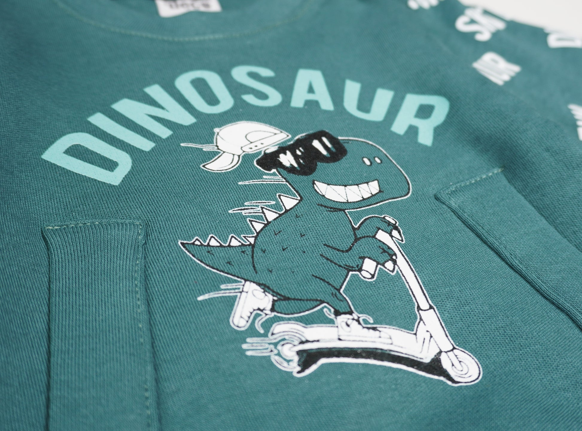 Baby 2-in-1 Set "Dinosaur" Grün – Sweatshirt & Jogginghose