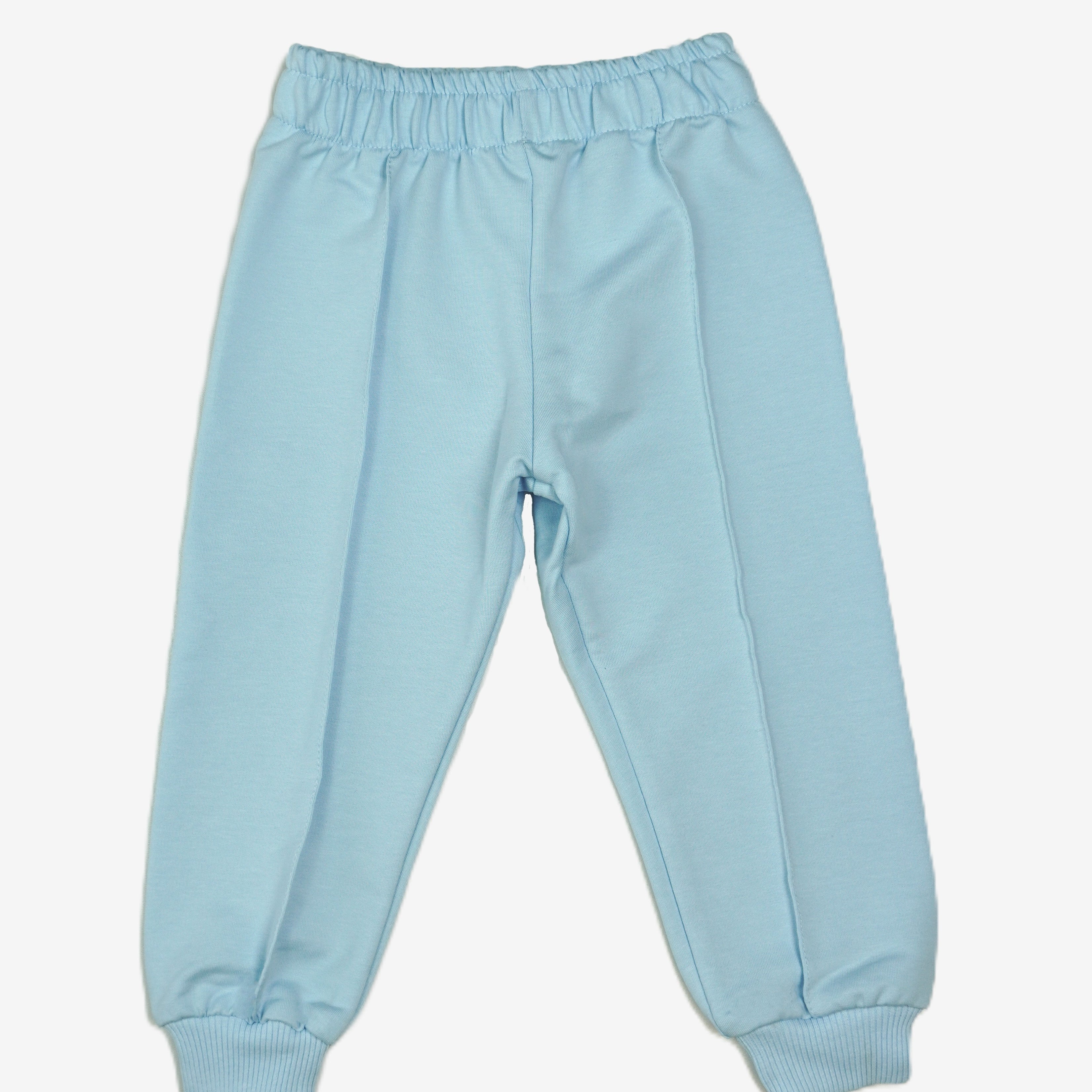 💧 Opposito Baby Jogginganzug – Hellblau Einfarbig (Sweatshirt & Hose)
