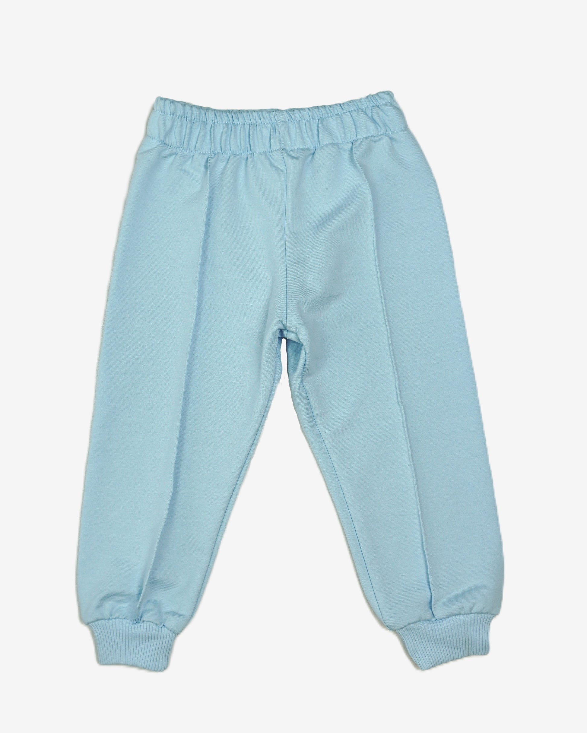 💧 Opposito Baby Jogginganzug – Hellblau Einfarbig (Sweatshirt & Hose)