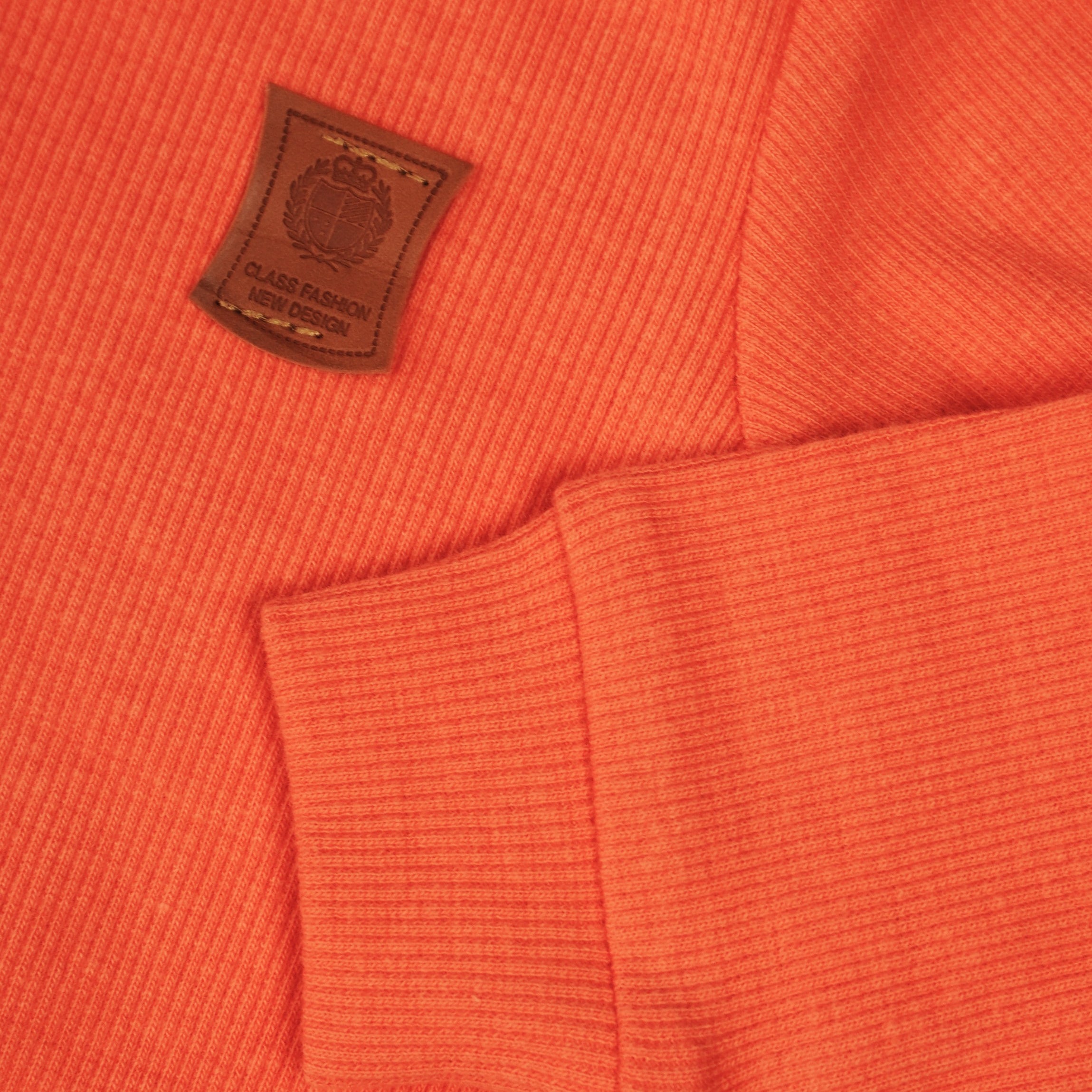🍊 Difa Baby Jogginganzug – Orange (Sweatshirt & Hose)