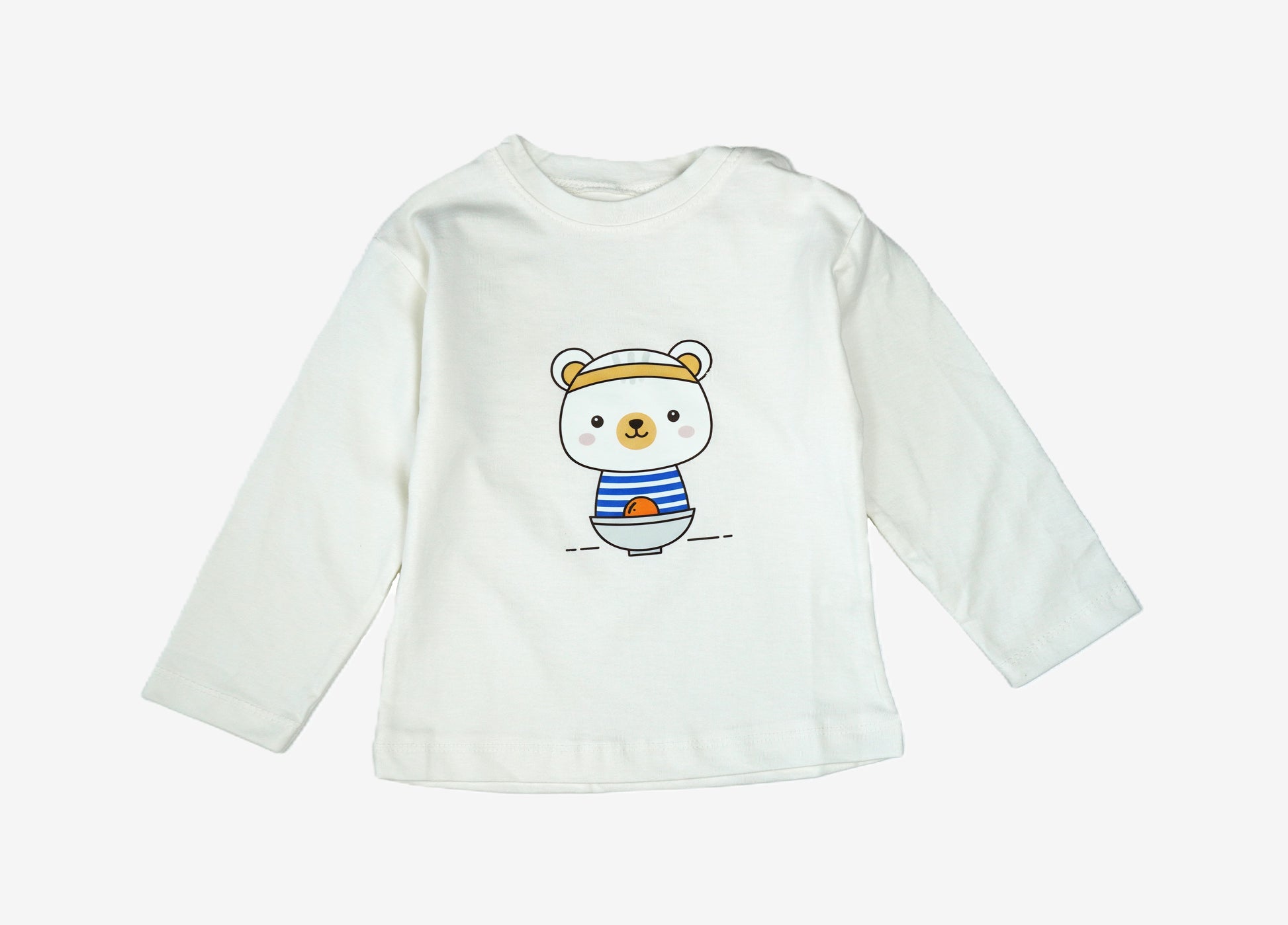 Little Bear – Baby Set 3-teilig Hoodie Shirt & Jogginghose Sagegreen