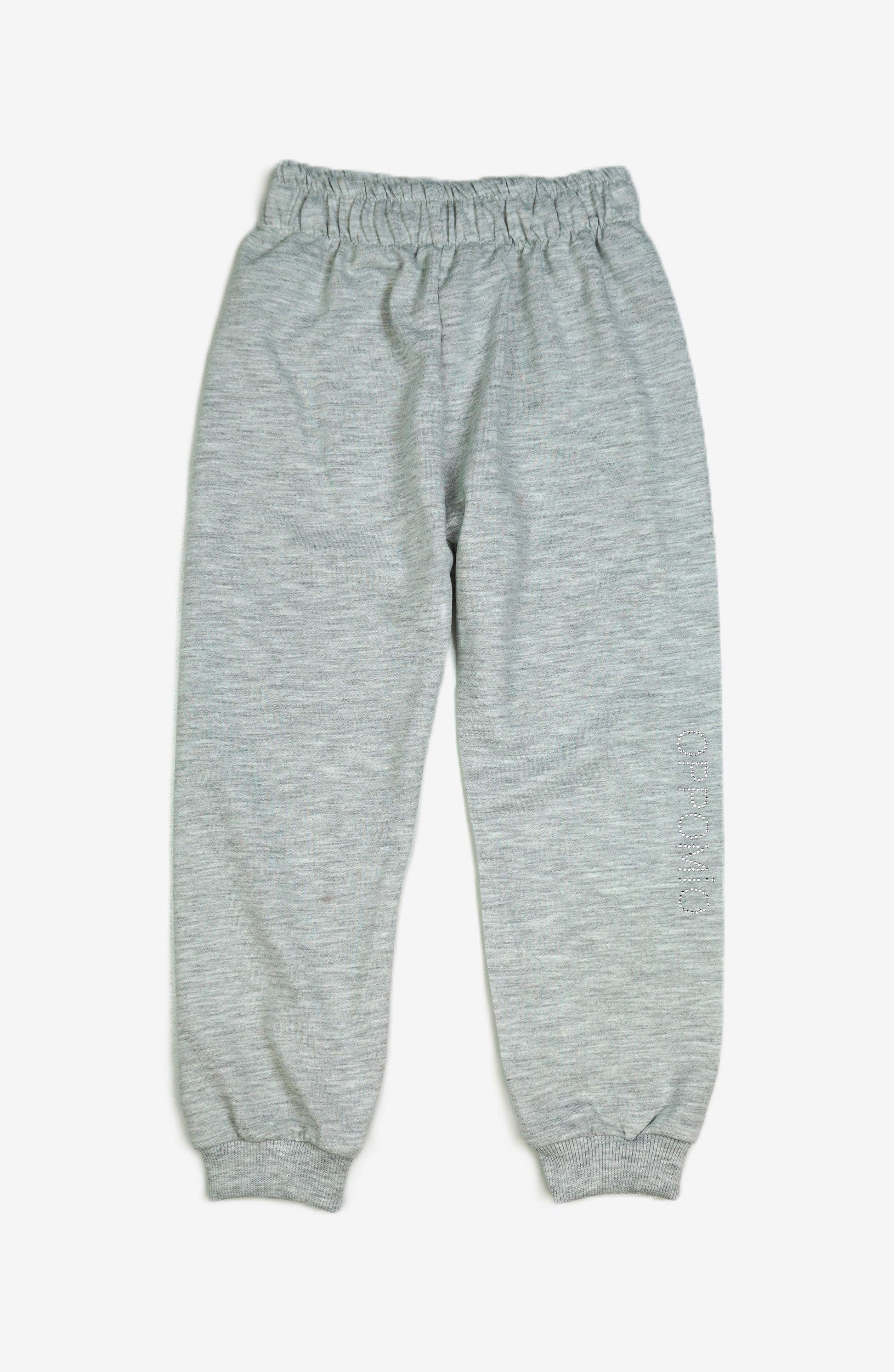 Star Glam – Kinder Set Sweatshirt & Jogginghose Graumelange