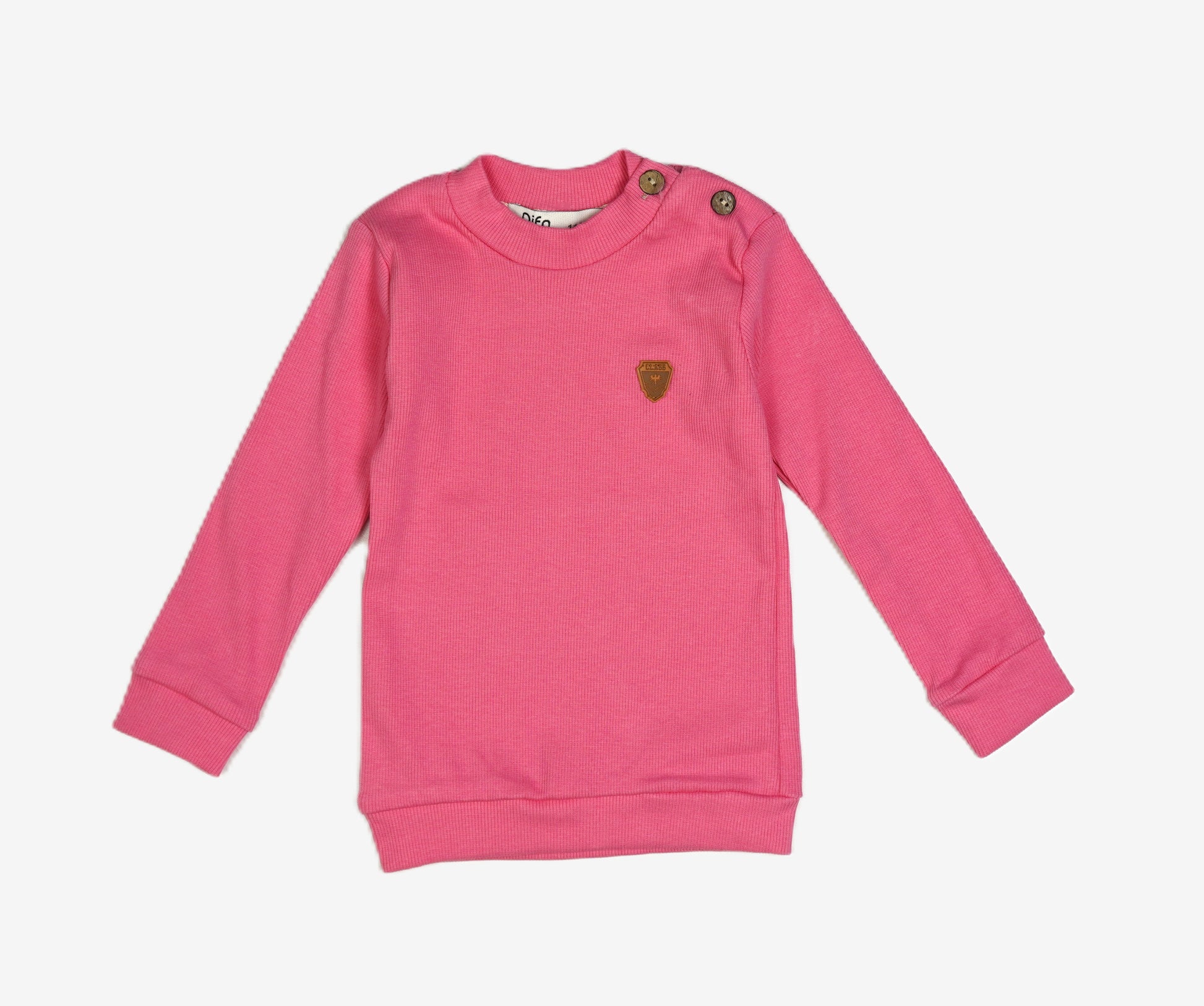 Pink Rib – Baby Set Sweatshirt & Jogginghose Pink