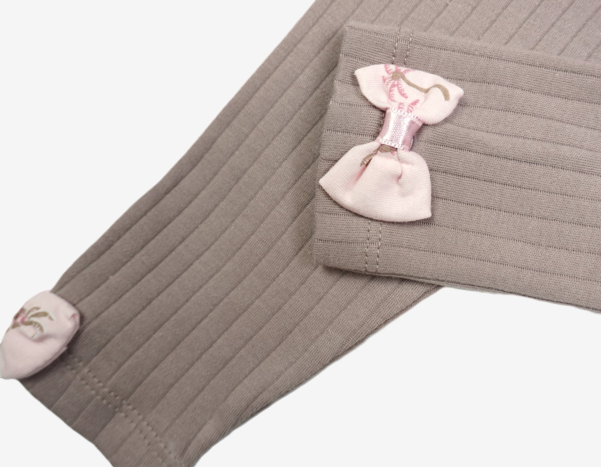 Palm Bow – Baby Set Tunika & Leggings Rosa