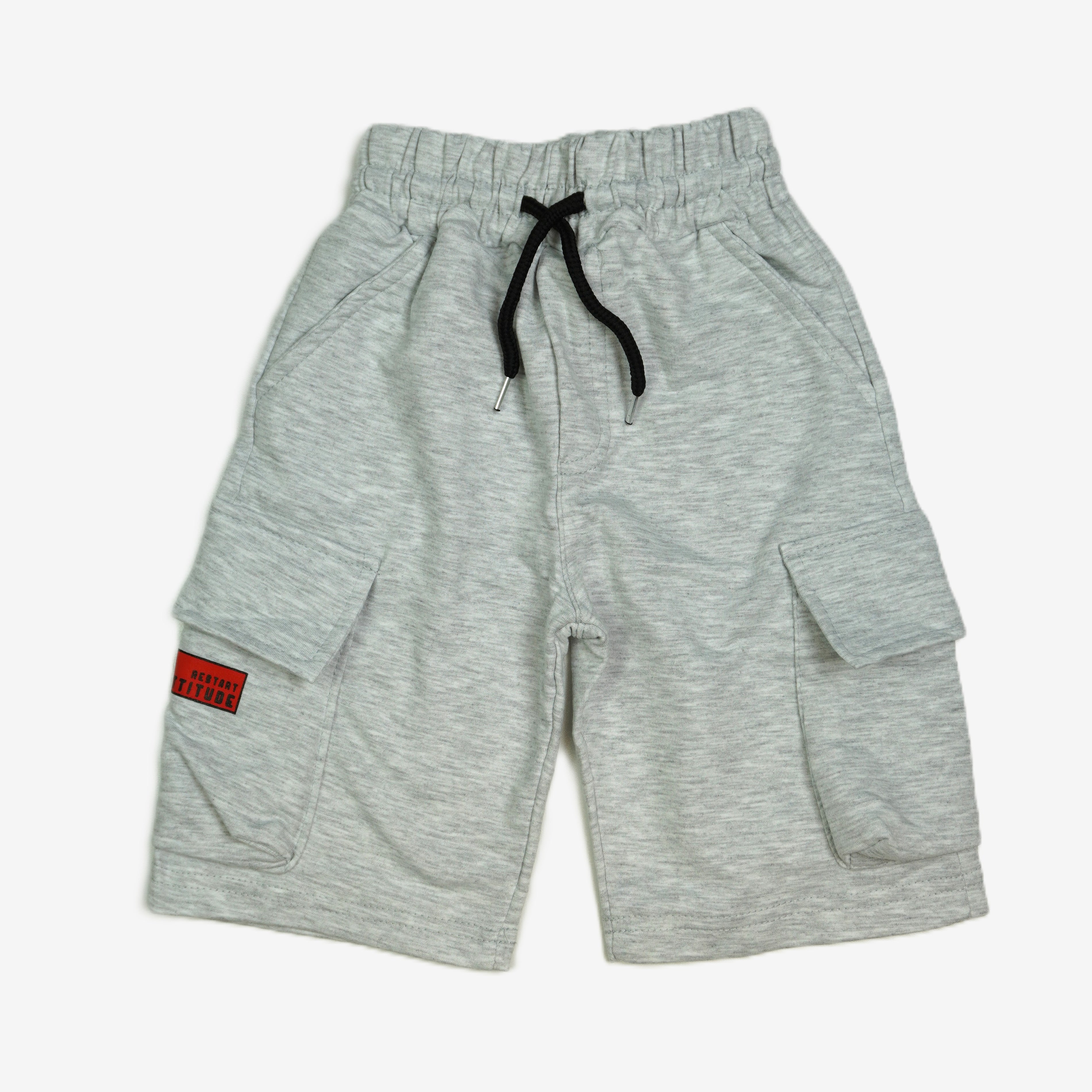 Cargo – Kinder Shorts Grau mit Kordel