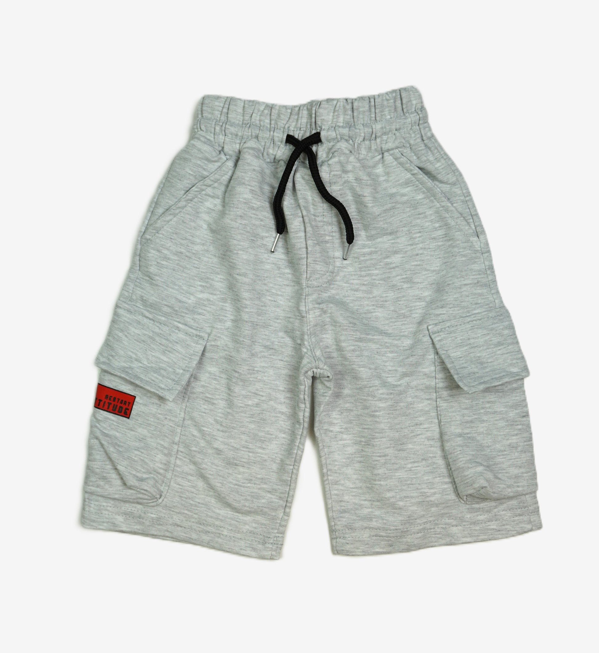 Cargo – Kinder Shorts Grau mit Kordel