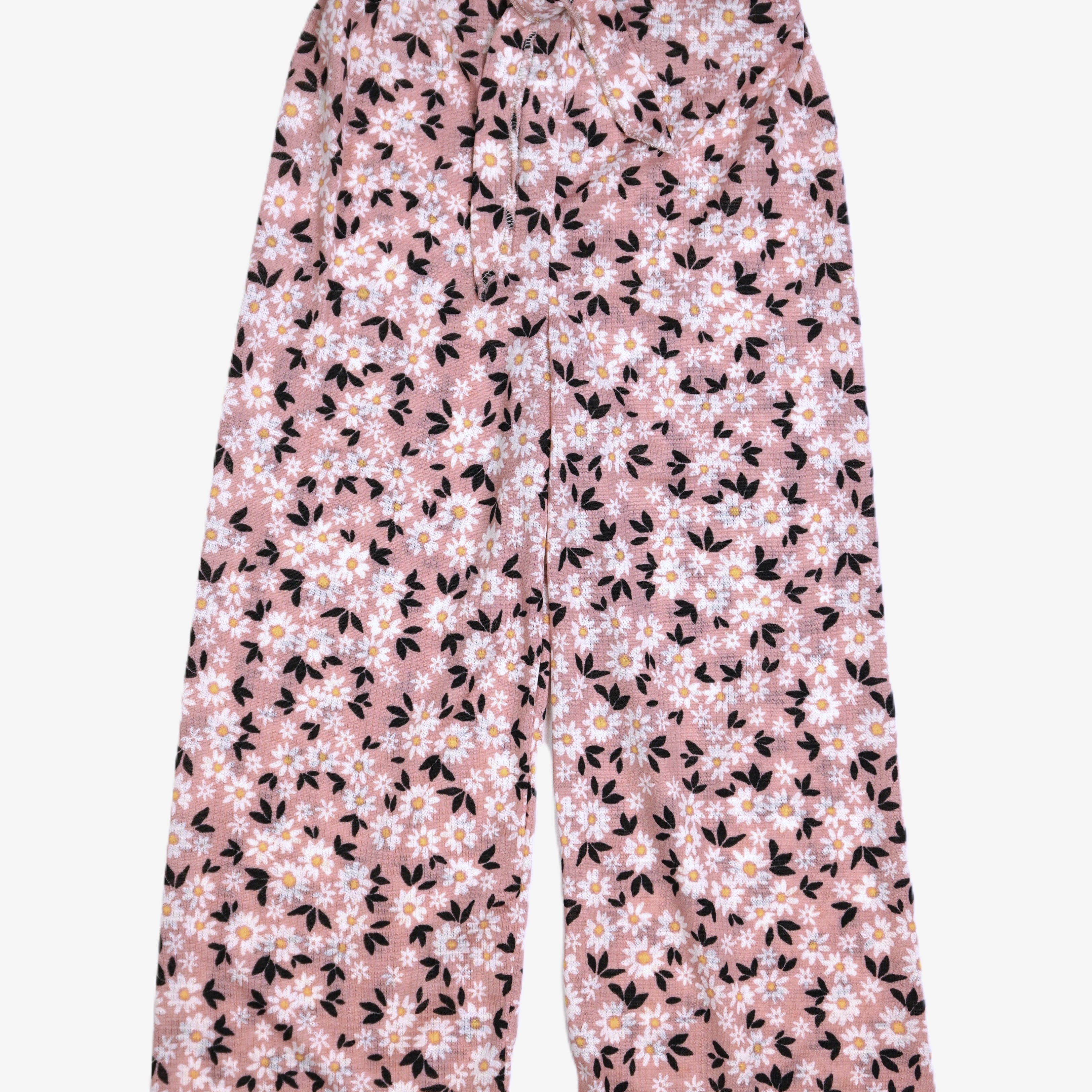 Pink Daisy – Kinder Hose Blumenprint Rosa