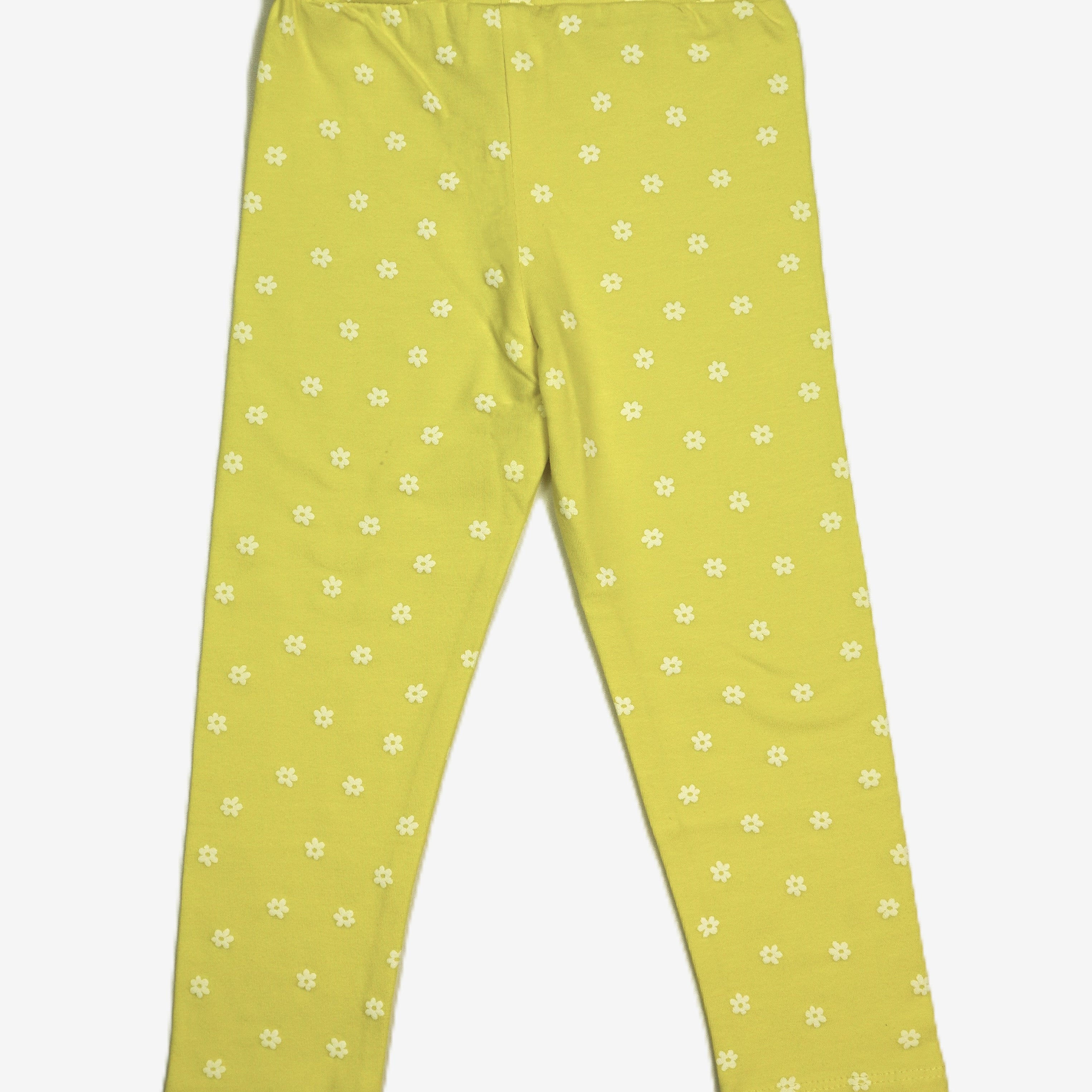 Sunny Daisy – Kinder Leggings Gelb