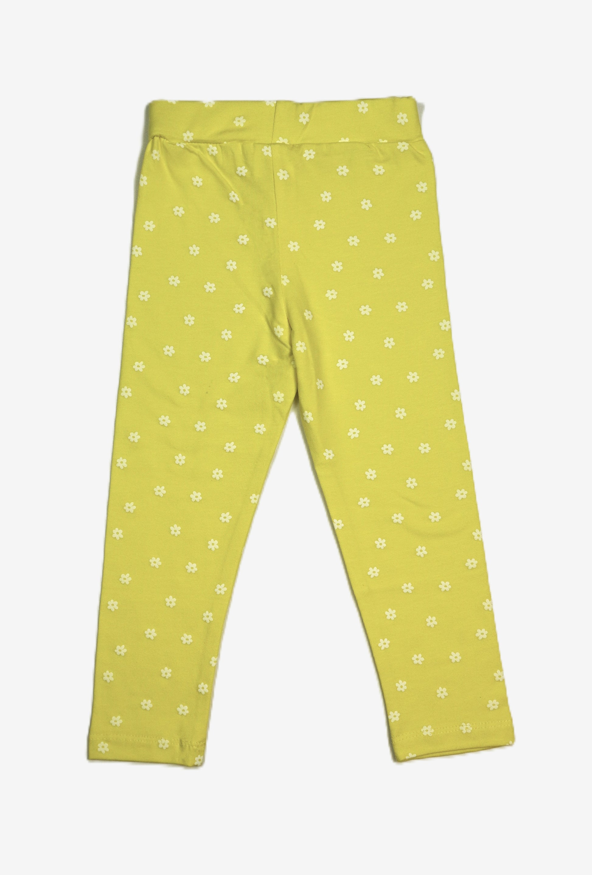 Sunny Daisy – Kinder Leggings Gelb