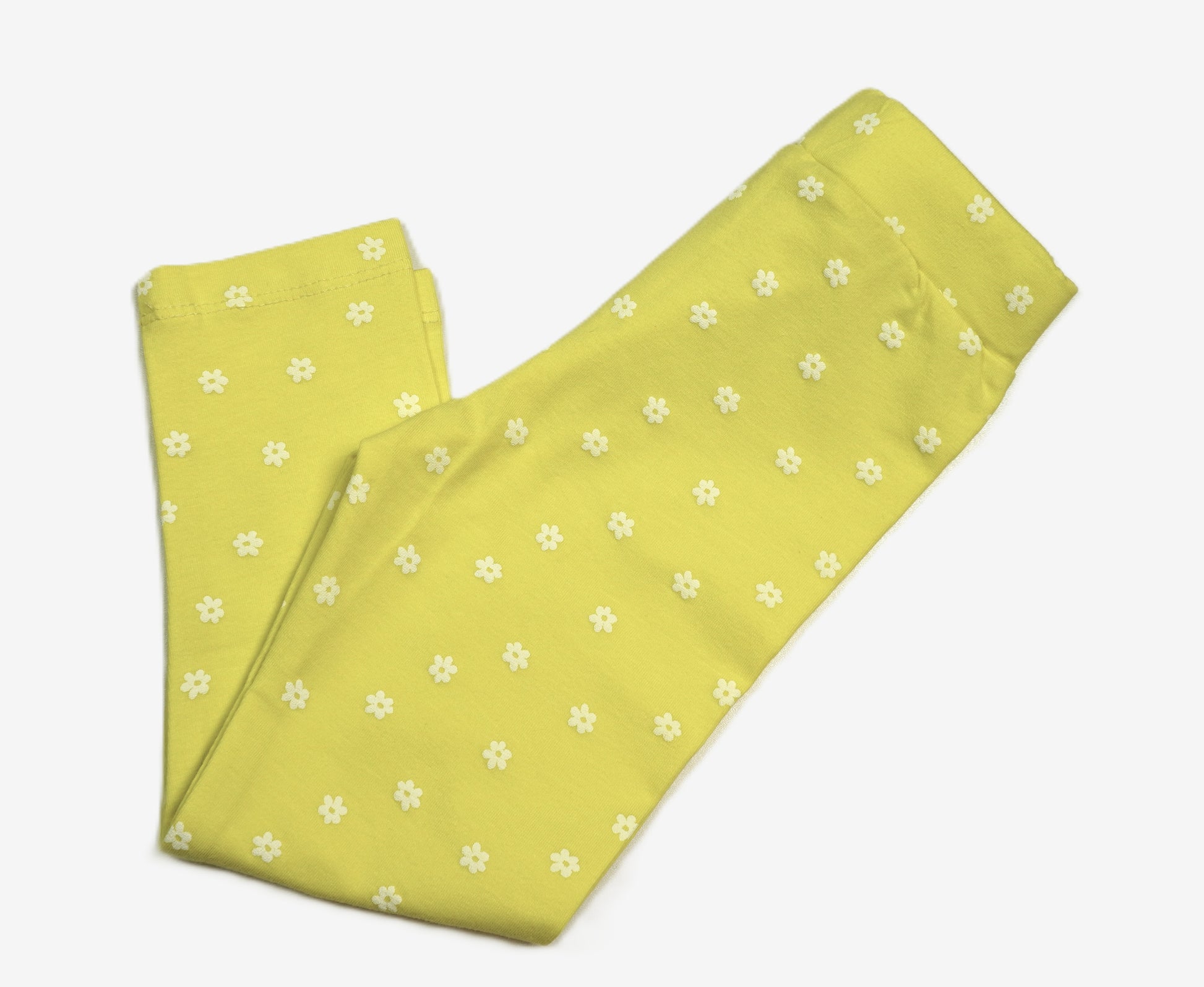 Sunny Daisy – Kinder Leggings Gelb
