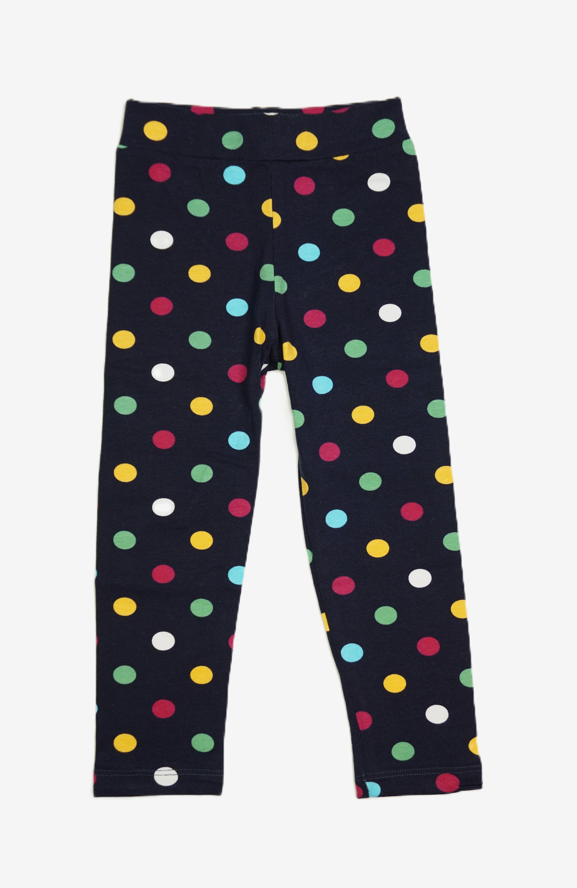 Polka Dots – Kinder Leggings Bunt